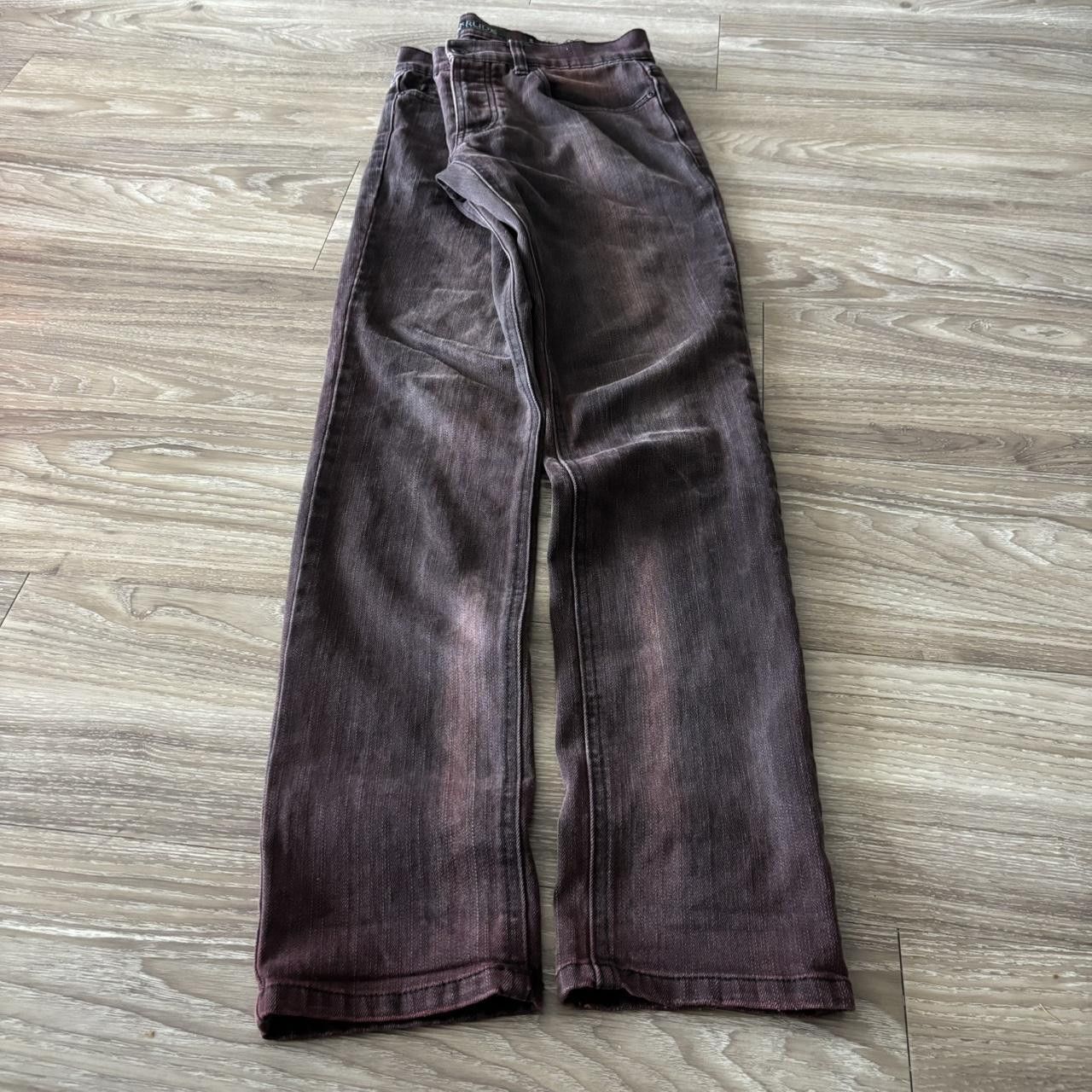 Vintage Crazy Vintage Y2K/2000s Grunge Faded Acid Wash Skinny Denim Jeans! 30x32 Size US 30 / EU 46 - 3 Thumbnail