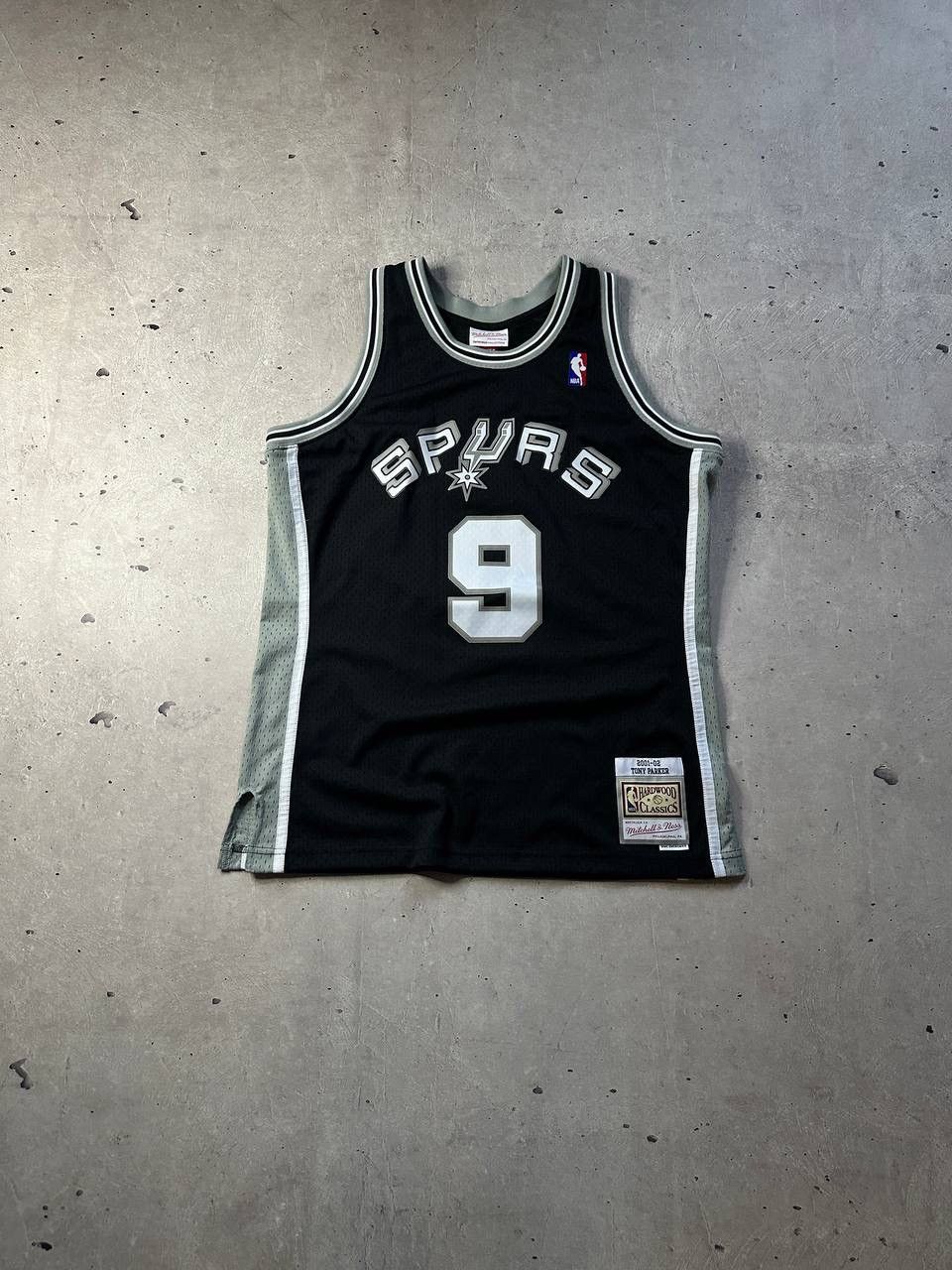 Mitchell & Ness × NBA San Antonio Spurs Tony Parker 2001-02 Hardwood Jersey Shirt Size US L / EU 52-54 / 3 - 1 Thumbnail