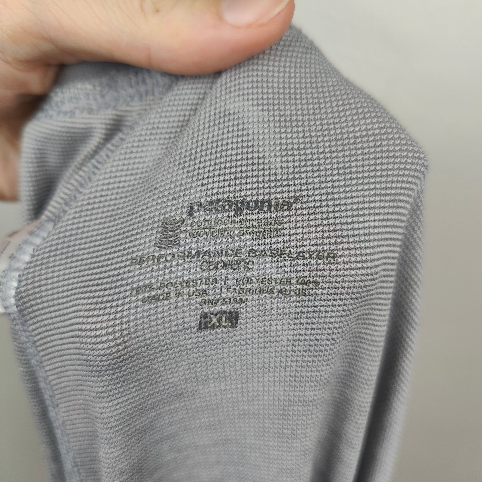 Patagonia Patagonia Base Layer Pants Mens XL Gray Capilene Size US 36 / EU 52 - 7 Thumbnail