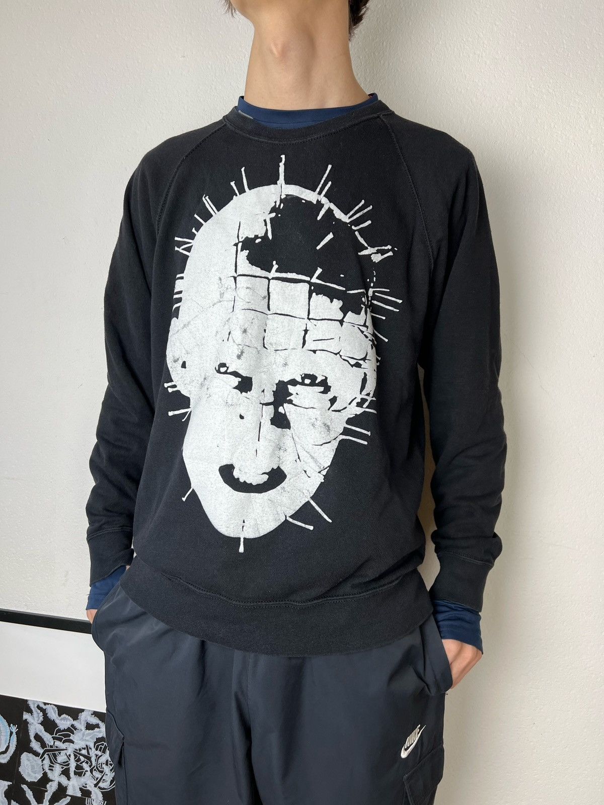 Expert Horror × Hellrazor Hellraiser sweatshirt vintage Size US M / EU 48-50 / 2 - 8 Thumbnail
