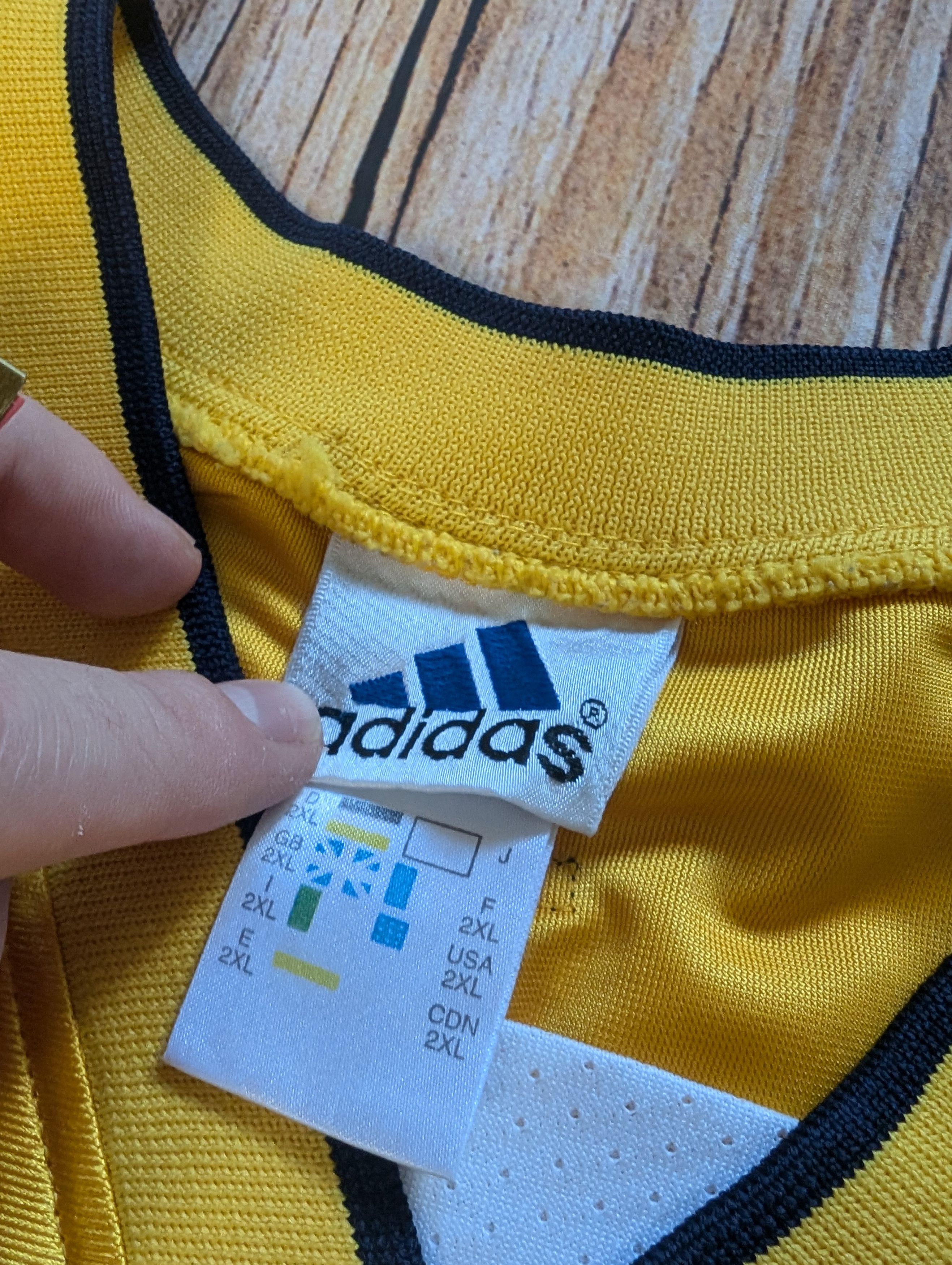 Adidas × Vintage Vintage Adidas Alba Berlin Jersey 90s y2k 99 Size US XXL / EU 58 / 5 - 4 Thumbnail