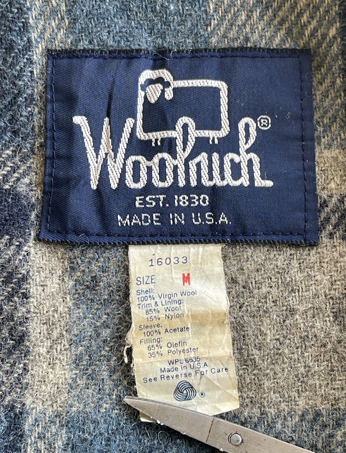 Woolrich Woolen Mills 80s Woolrich Wool Bomber Jacket Size US M / EU 48-50 / 2 - 14 Thumbnail
