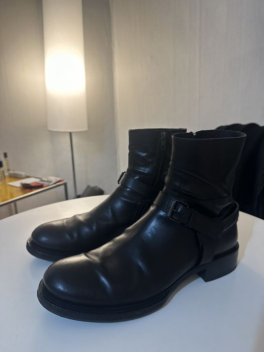 Ann Demeulemeester Ann demeulemeester strap ankle boots 43 | Grailed