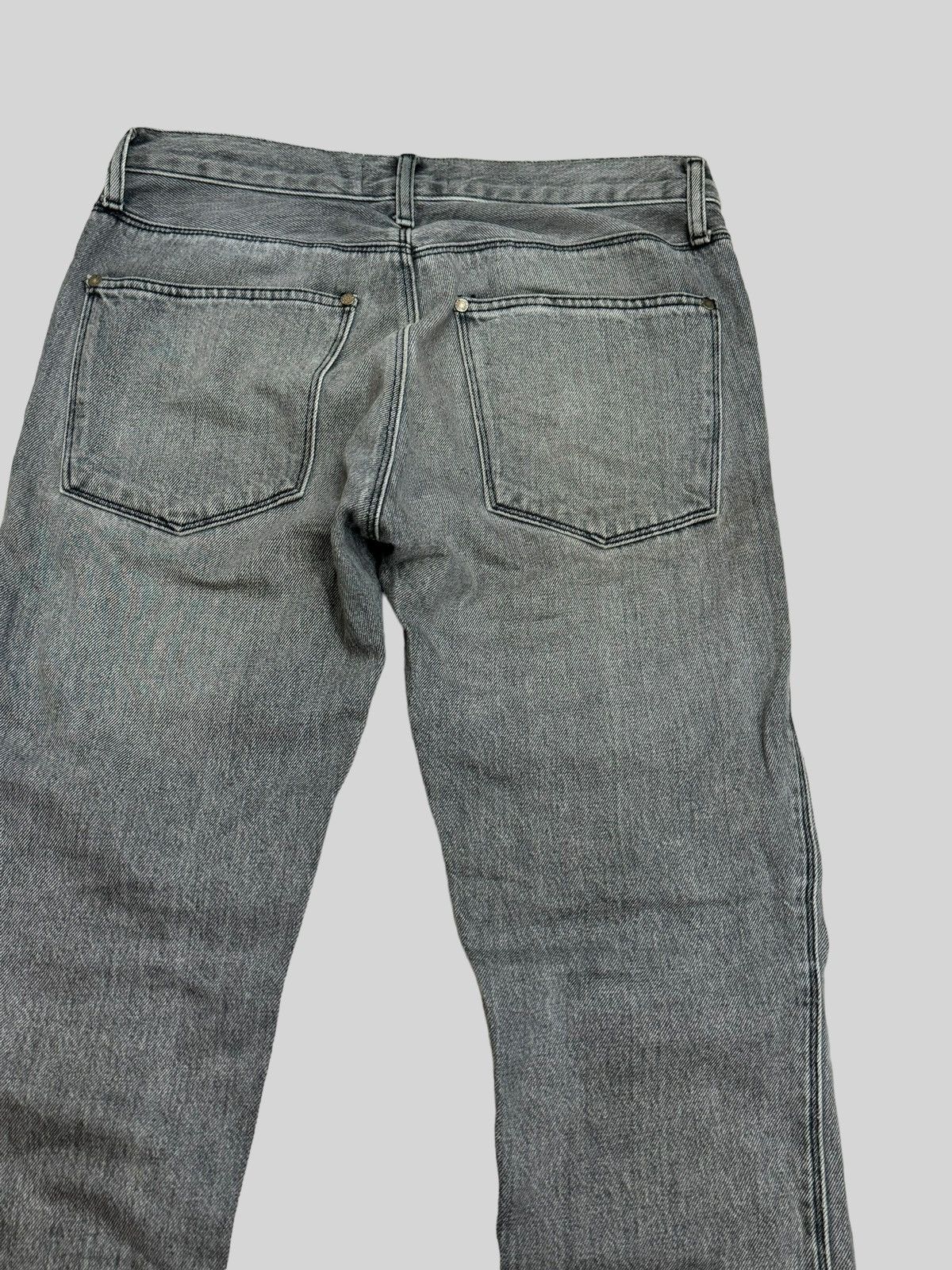 Acne Studios ANCE STUDIOS Max Vintage Grey Denim Pants Size US 31 - 9 Thumbnail