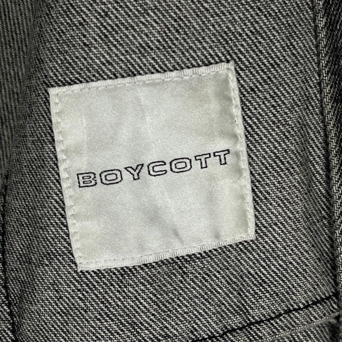 Boycott Vintage Boycott Japan Denim Blazer Jacket Size US M / EU 48-50 / 2 - 9 Thumbnail