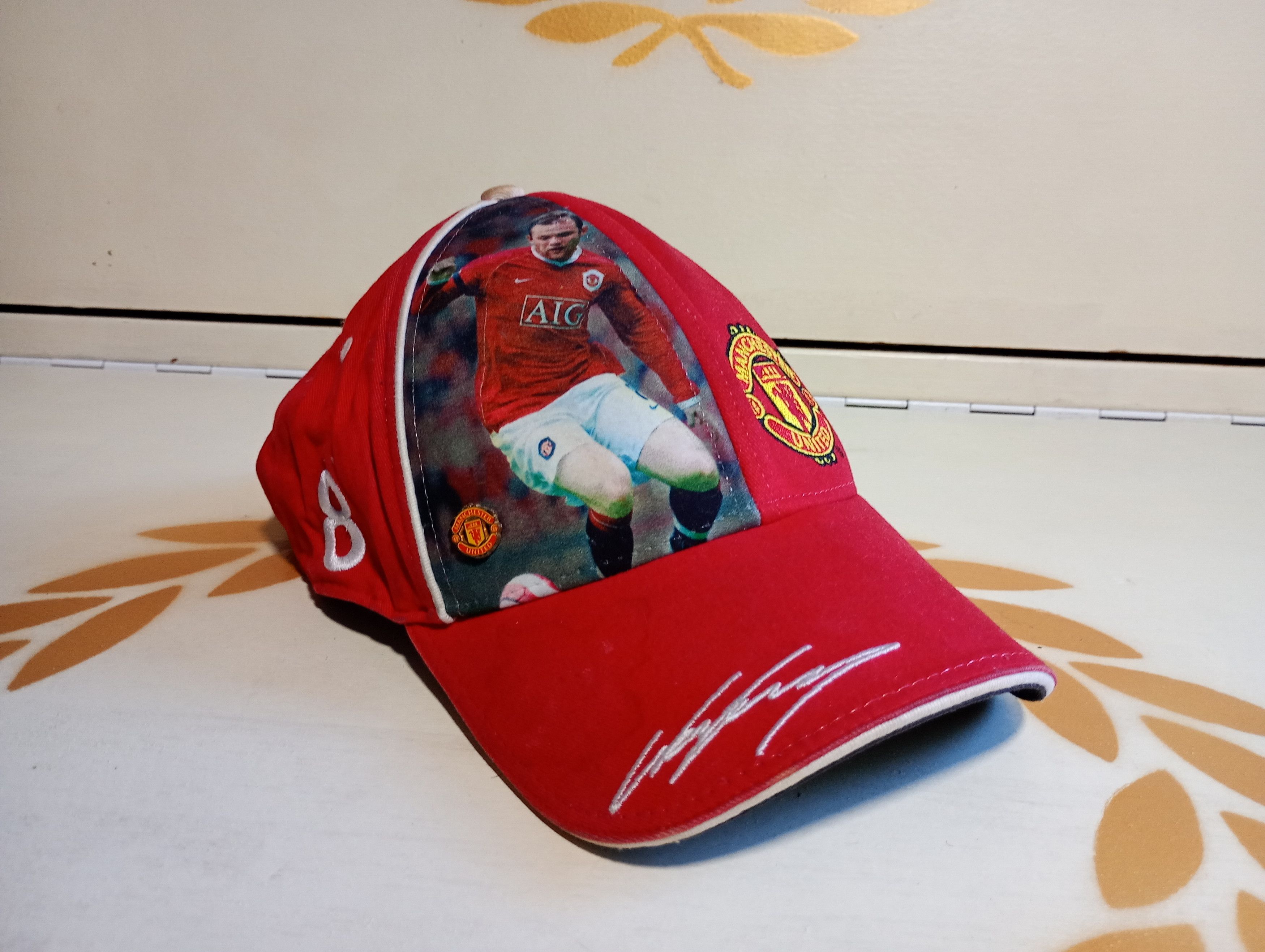 Other Manchester United #8 Rooney Fan's Cap 2006-2007 Size ONE SIZE - 1 Thumbnail