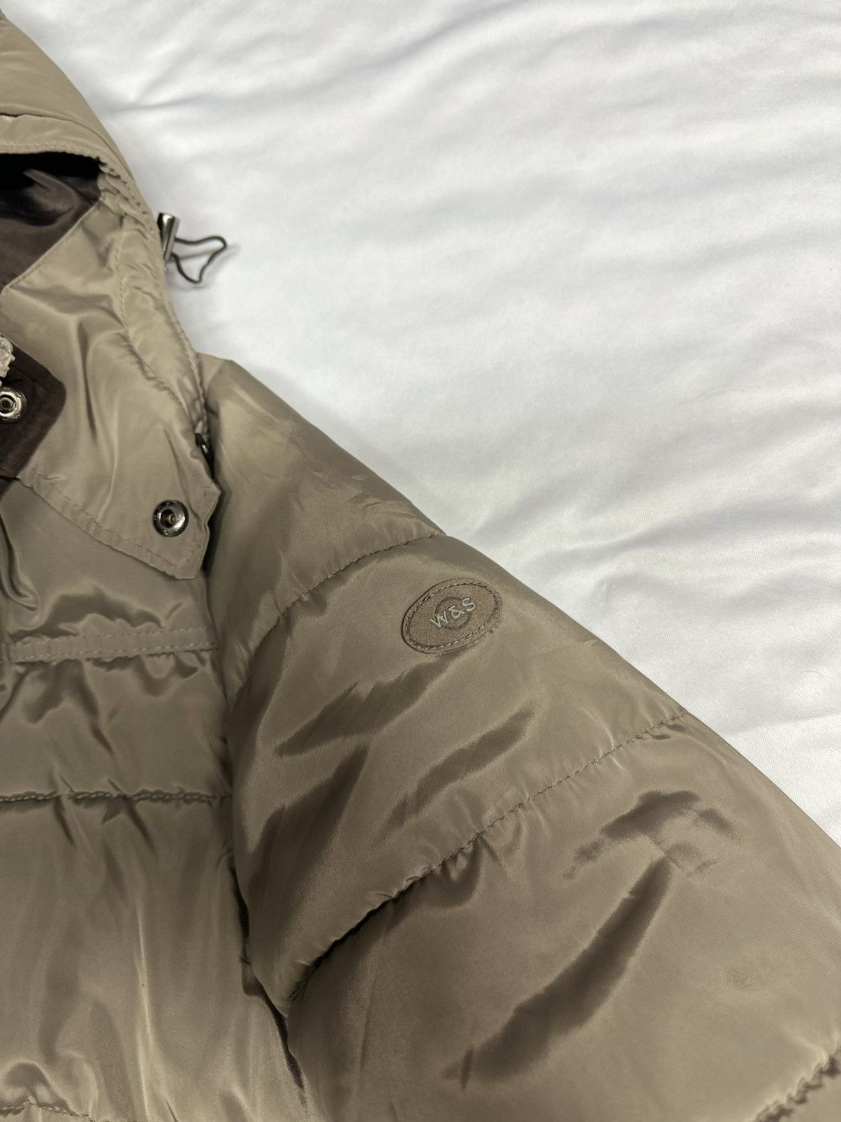 Other 90s Khaki Puffer Jacket - Vintage Wampum Size US XL / EU 56 / 4 - 6 Thumbnail