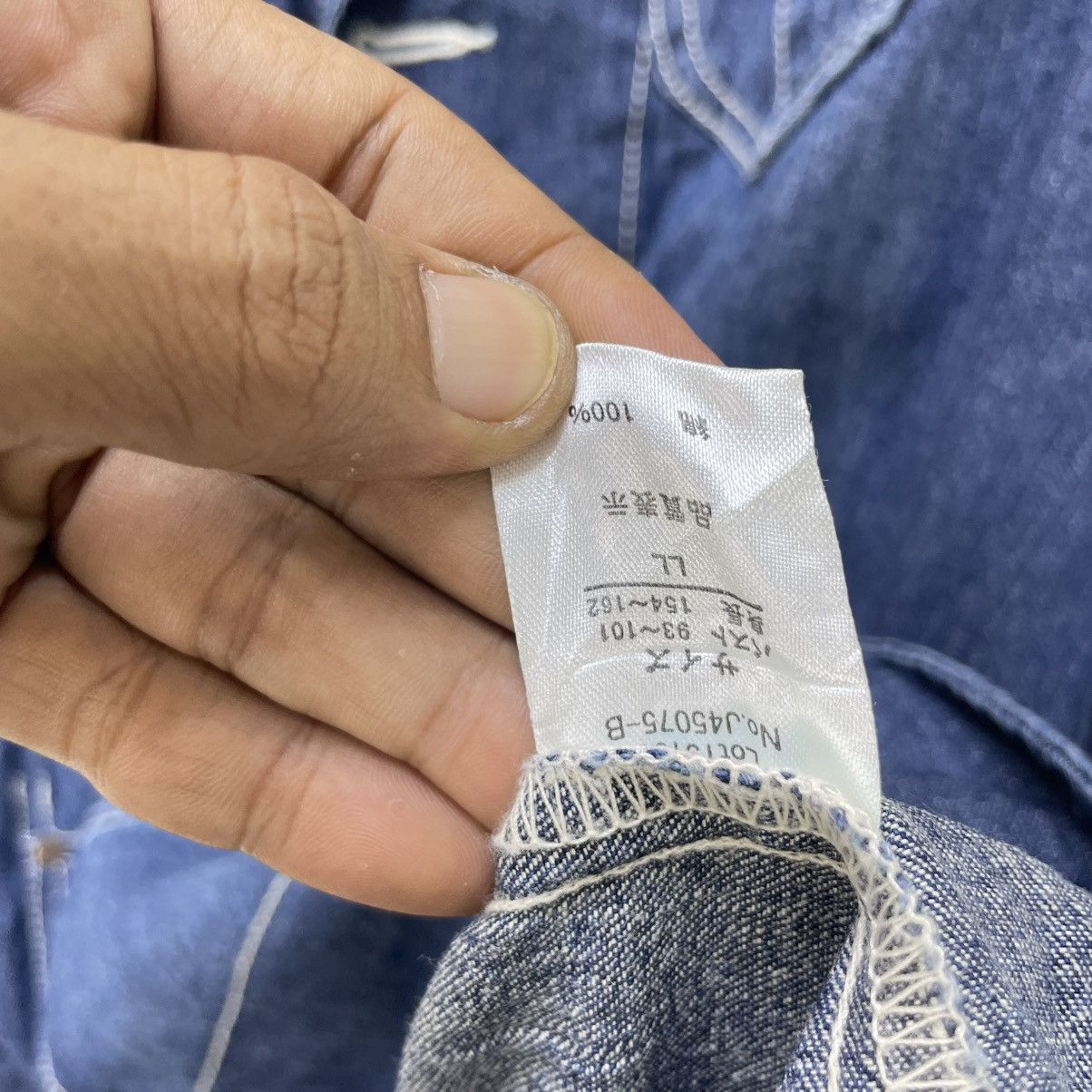 Japanese Brand × Vintage Japanese Brand Daily Topics Indigo Denim Jacket Size M / US 6-8 / IT 42-44 - 6 Thumbnail