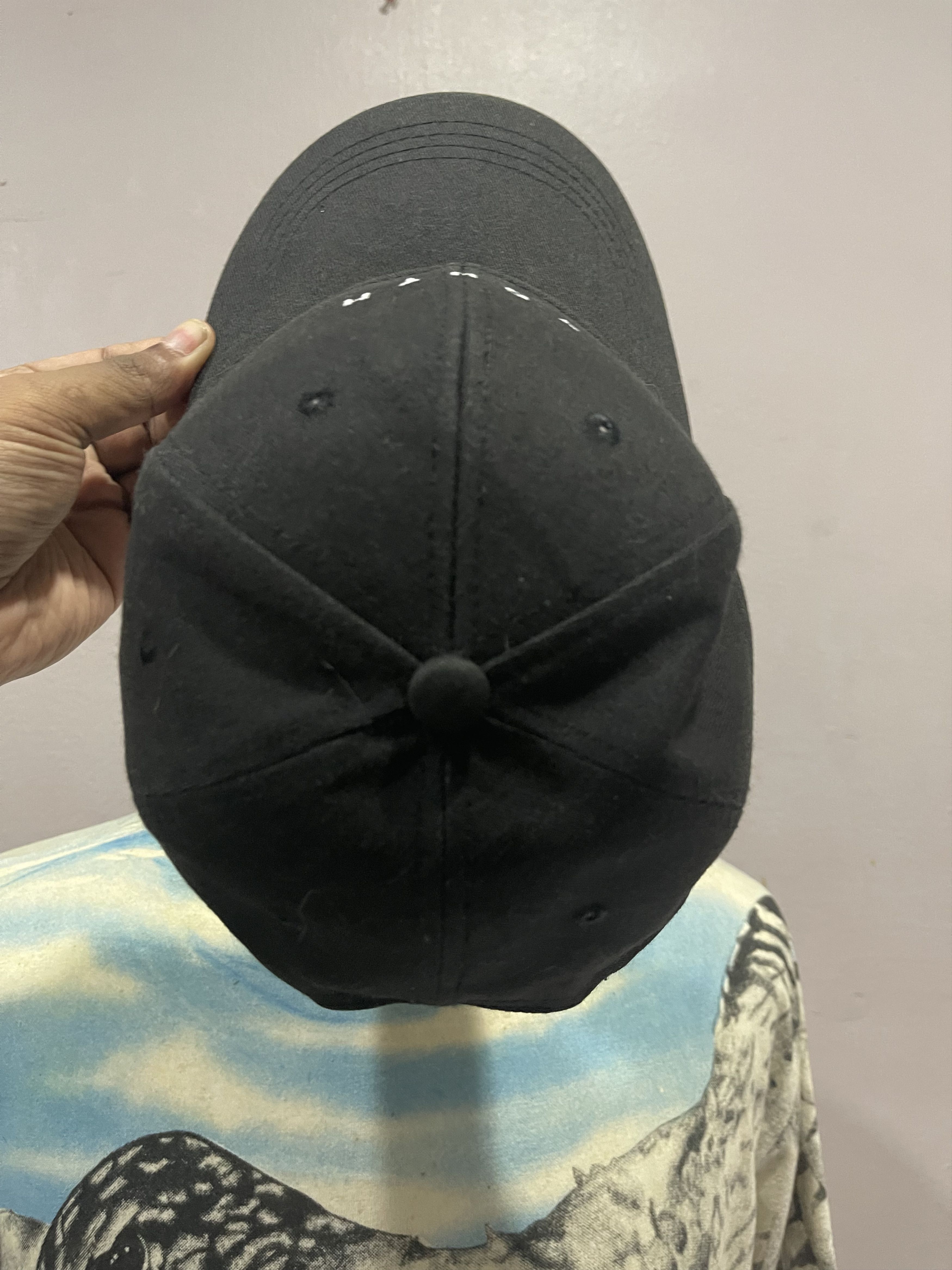 Japanese Brand Black Youth Baseball cap Hat Size ONE SIZE - 4 Thumbnail