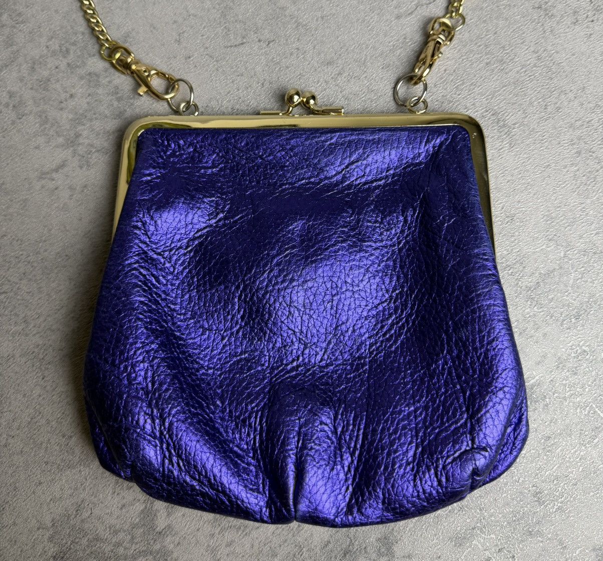Vivienne Westwood VIVIENNE WESTWOOD - KISS LOCK GOLD CHAIN SLING BAG Size ONE SIZE - 6 Thumbnail