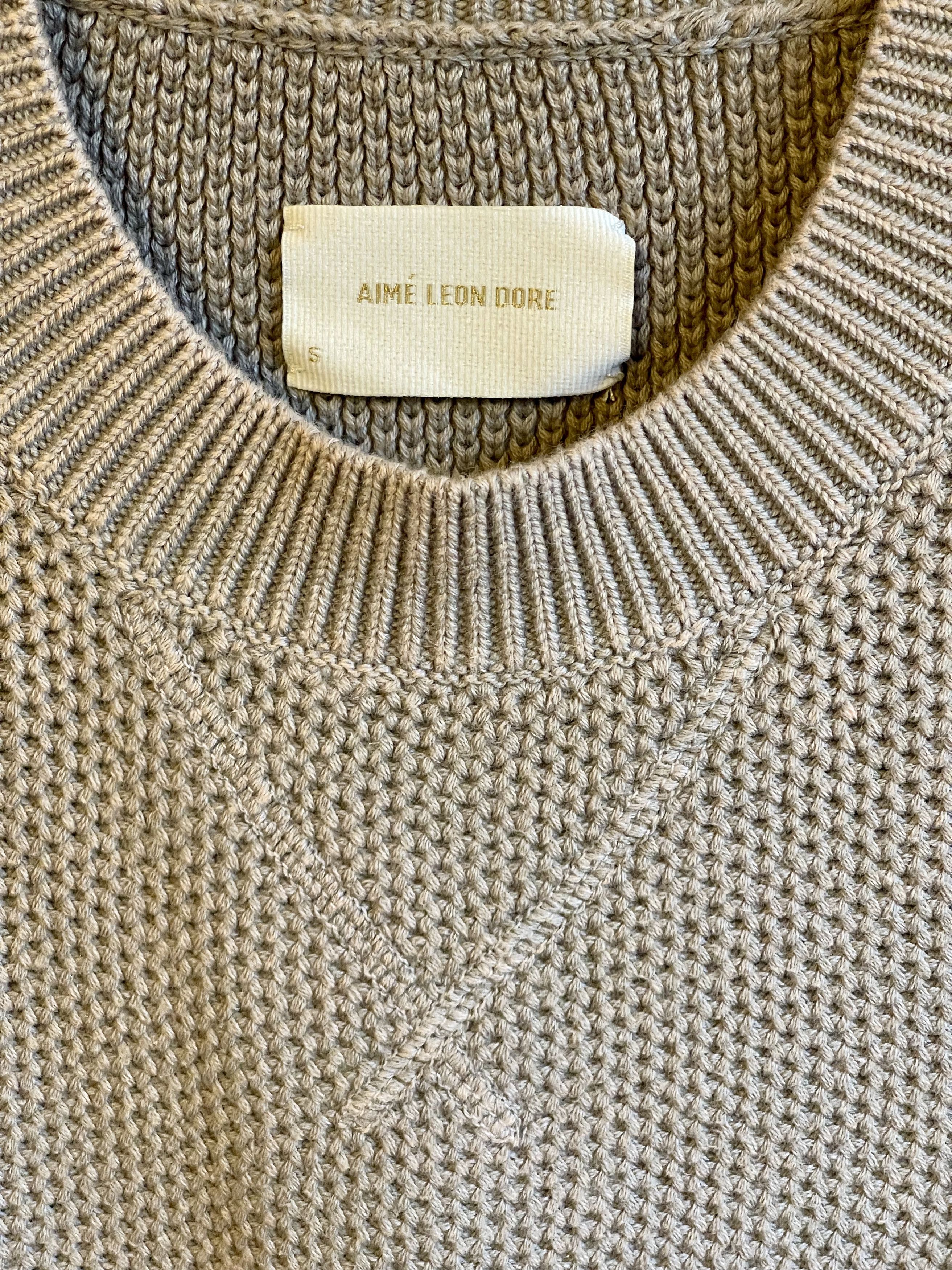 Aime Leon Dore Aime Leon Dore ALD Beige Tie Dyed Crewneck Sweater Size S Size US S / EU 44-46 / 1 - 3 Thumbnail