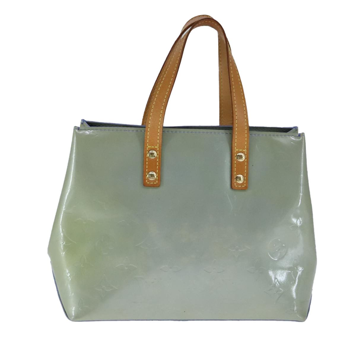 Louis Vuitton Reade Grey Patent Leather Handbag (Pre-Owned) Size ONE SIZE - 1 Thumbnail