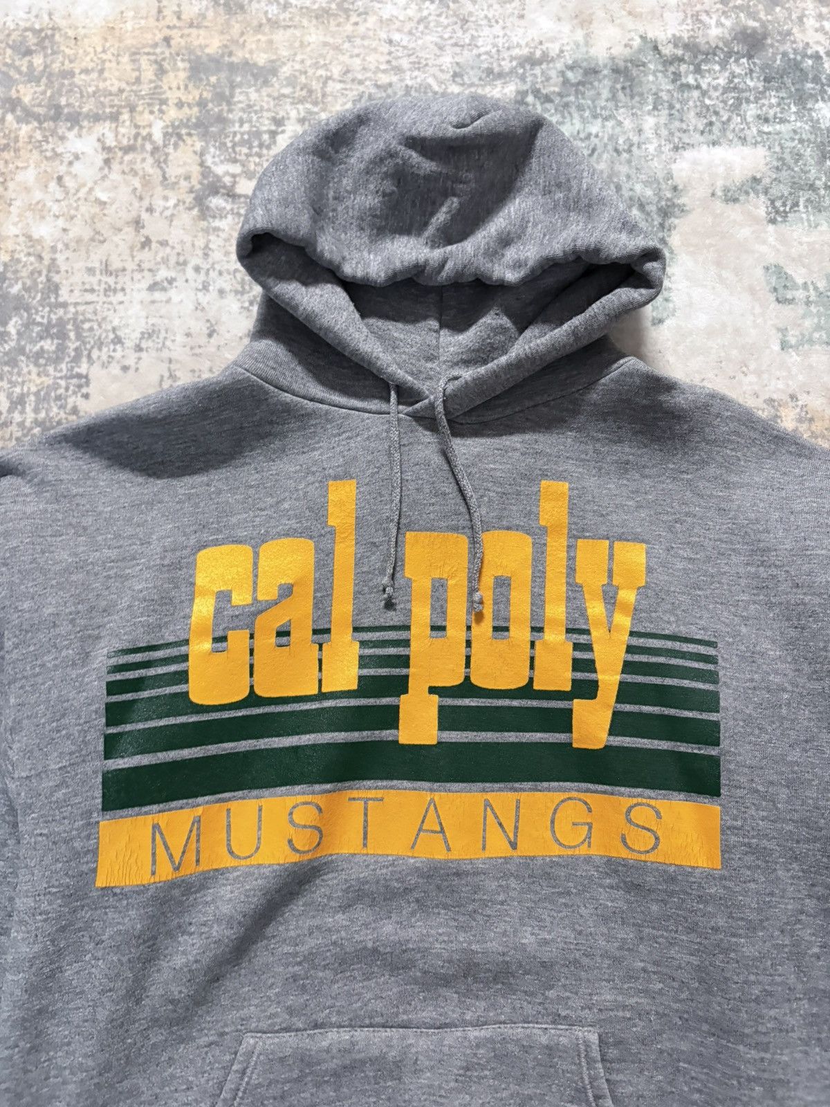 Jansport 90’s Cal Poly Mustangs Vintage 50/50 Hoodie Size US L / EU 52-54 / 3 - 2 Thumbnail