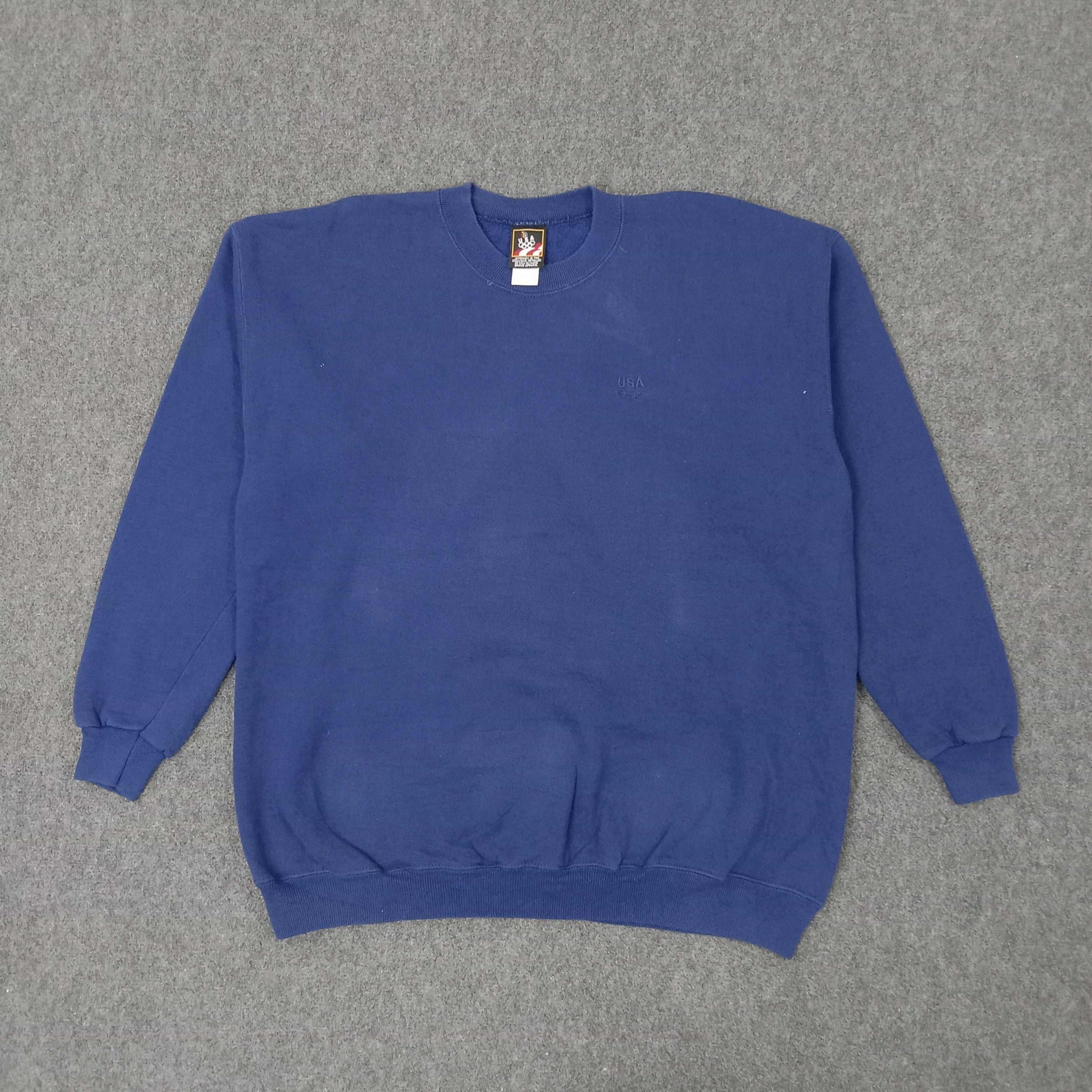 USA Olympics × Vintage 90's USA Olympics American Sports Style Sweatshirt C216N12 Size US XL / EU 56 / 4 - 1 Thumbnail