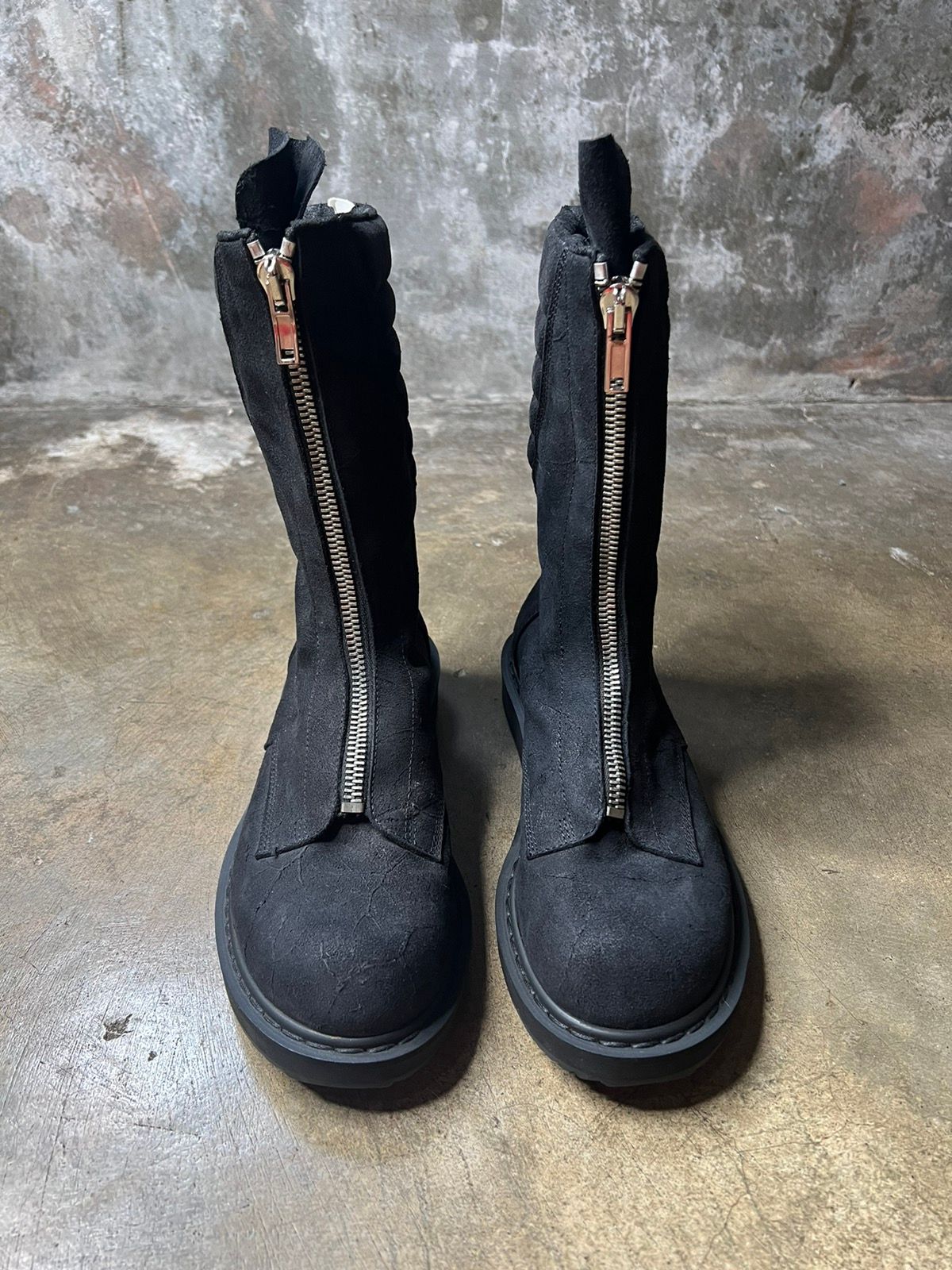 Rick Owens Rick Owens F/W 11 Limo Blistered Mohawk Boots | Grailed
