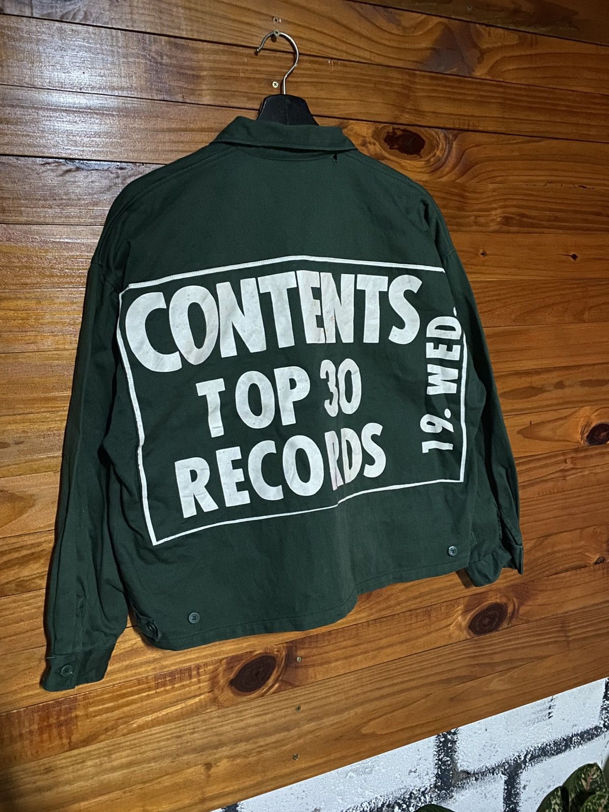 Vintage Lexington x Prele Green Workwear Contents Top 30 Records Size US M / EU 48-50 / 2 - 7 Thumbnail