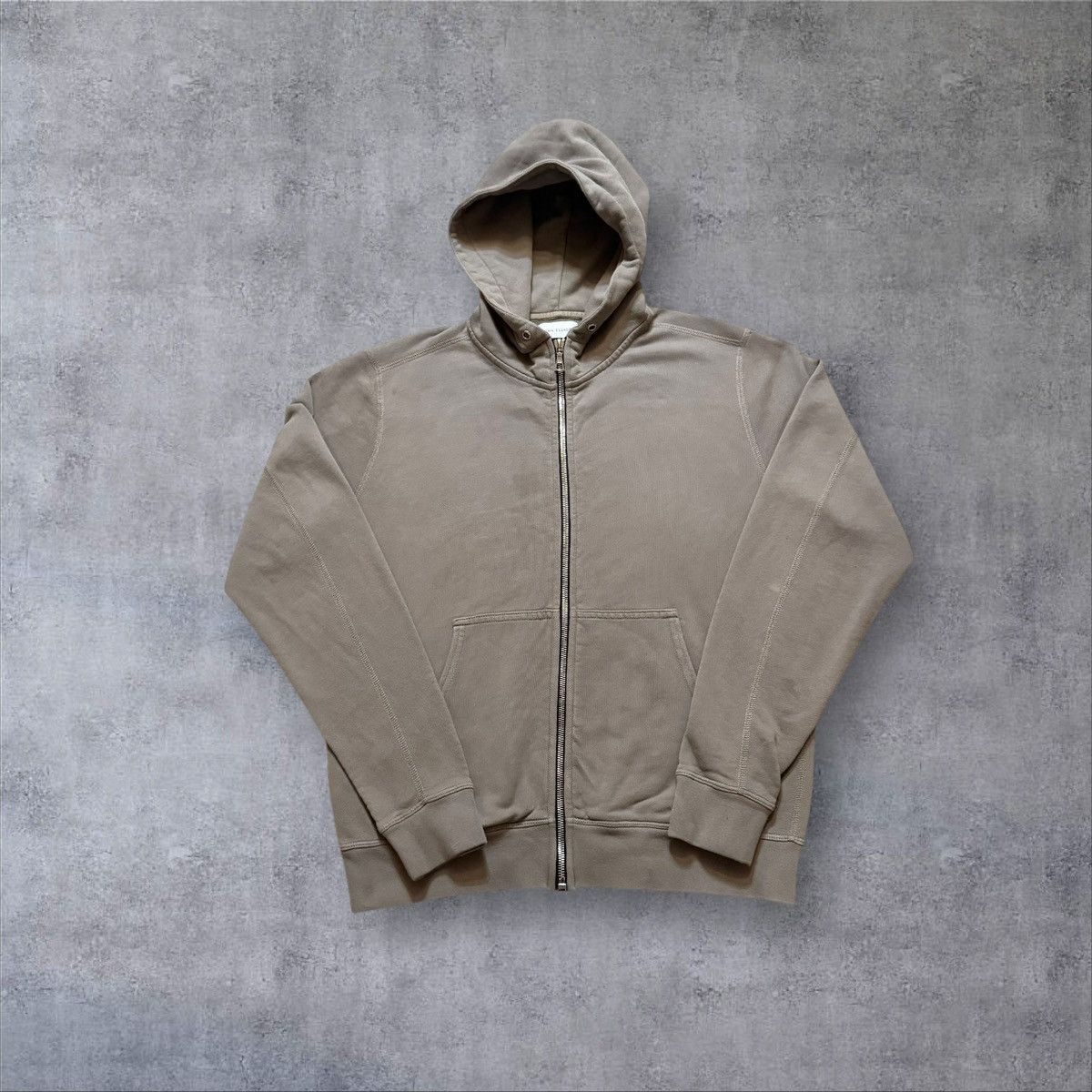 John Elliott John Elliott Grey Zip Up Hoodje Large Size US L / EU 52-54 / 3 - 1 Thumbnail