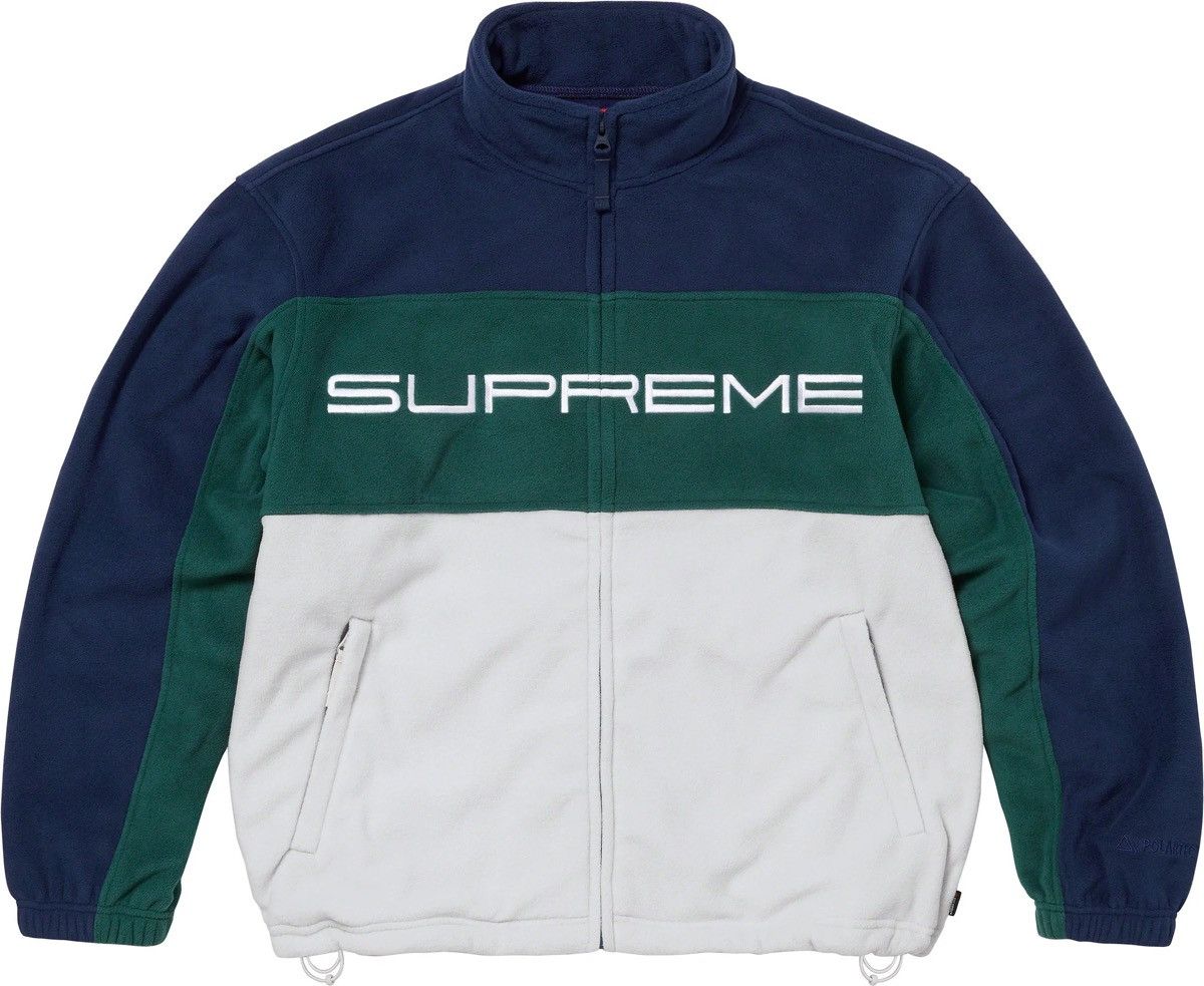 Supreme Supreme Polartec 200 Zip up Fleece jacket Navy Small New Size US S / EU 44-46 / 1 - 1 Thumbnail