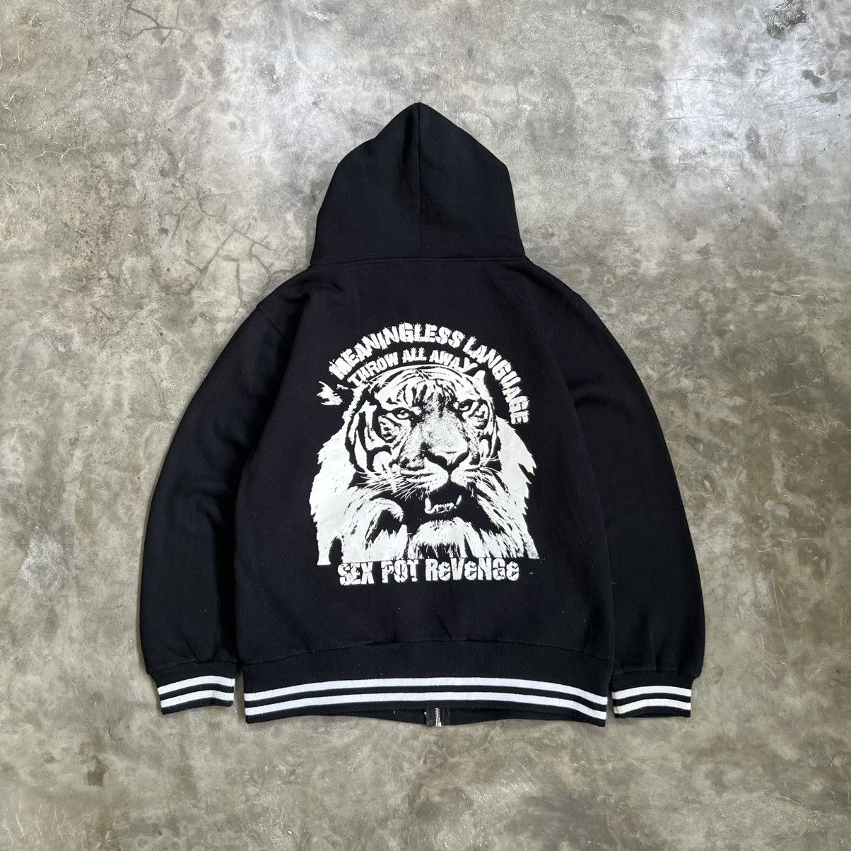 Sex Pot ReVeNGe Sex Pot Revenge Meaningless Language Zip Hoodie Size US L / EU 52-54 / 3 - 1 Thumbnail