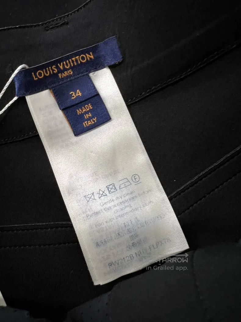 Louis Vuitton Louis Vuitton Black Slim Pants Size US 34 / EU 50 - 5 Thumbnail