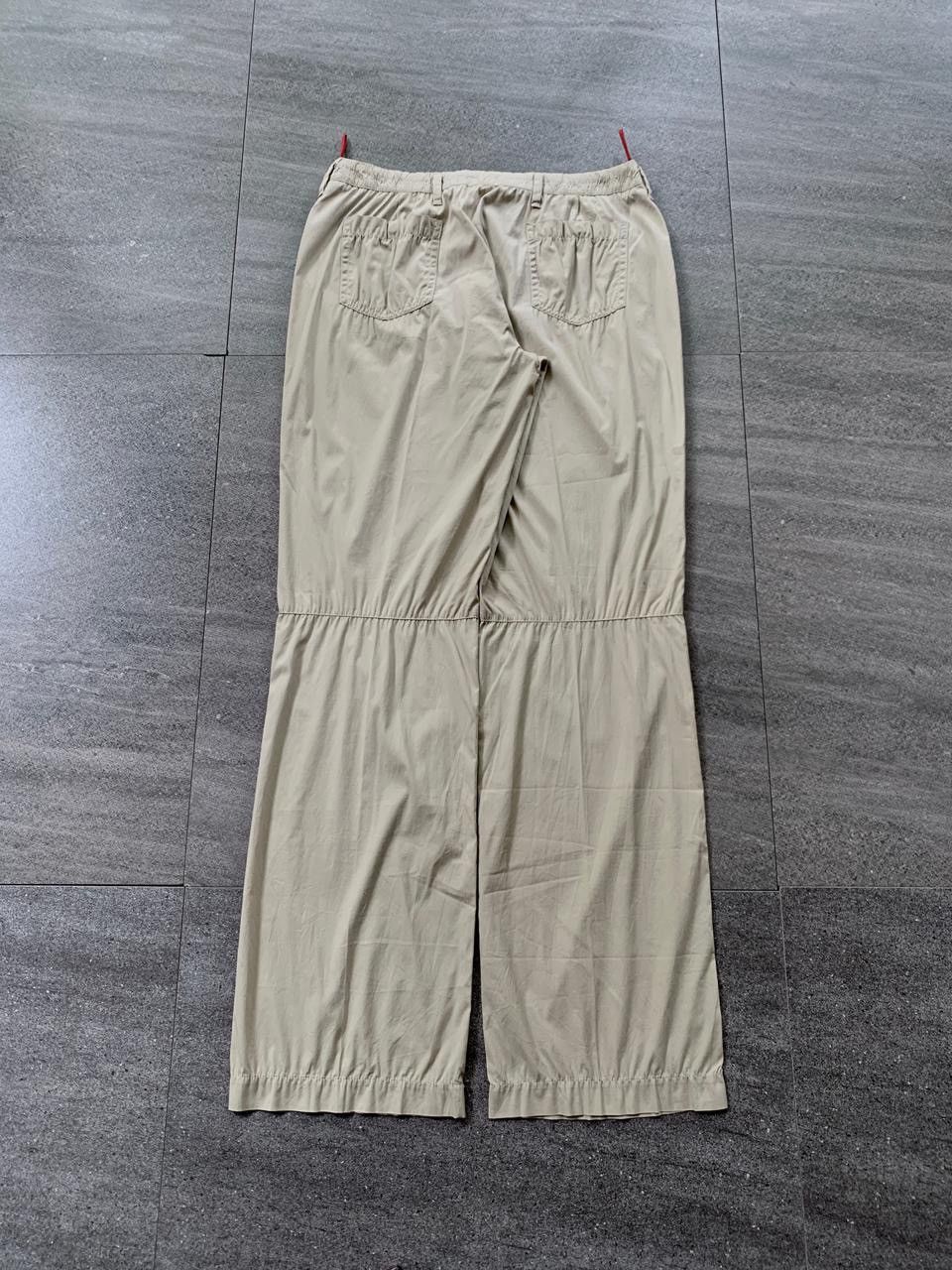 Prada FREE TAX! 2000s Red Tab Easy Pants Size US 30 / EU 46 - 6 Thumbnail