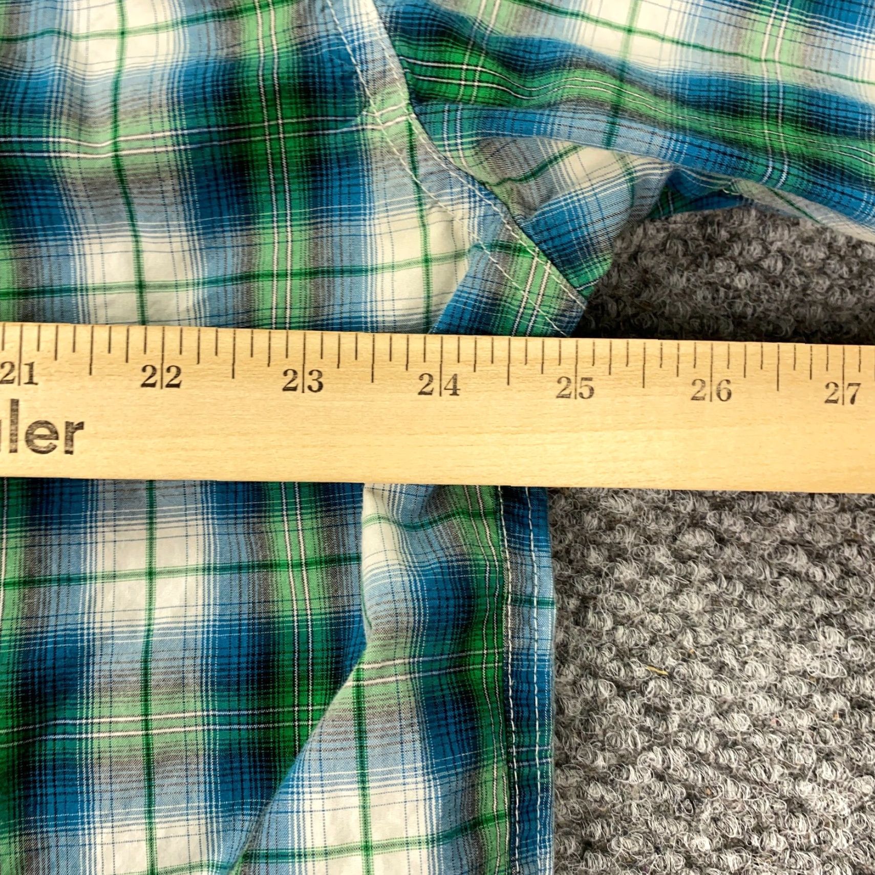 Vintage Cinch Shirt Mens XL Green Plaid Western Button-Up Long Sleeve Casual Stay Comfortable All Seasons Western Theme Mens XL Green Plaid Shirt Size US XL / EU 56 / 4 - 8 Thumbnail