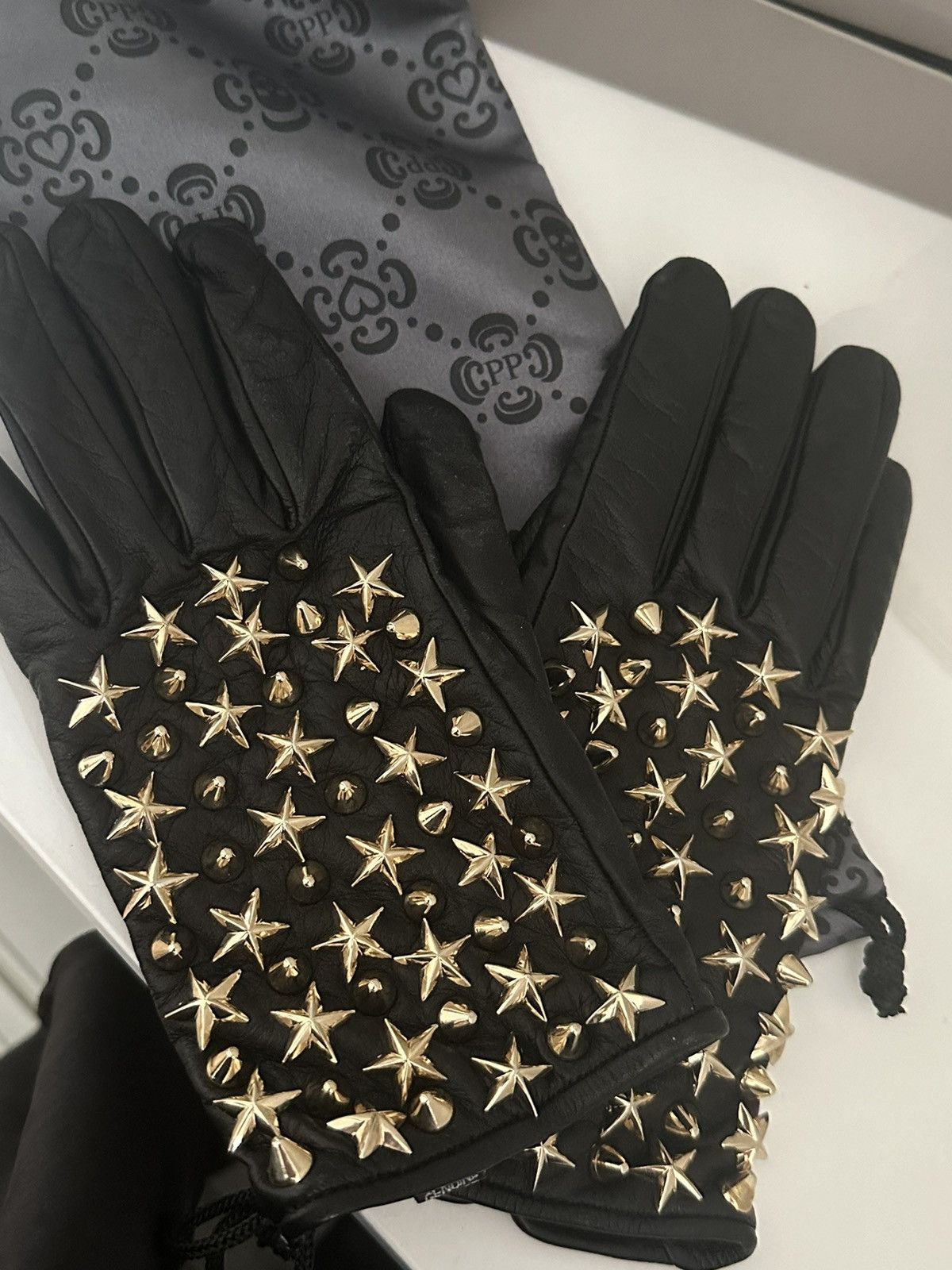 Philipp Plein Studded Stars Phillip Plein Leather Glows Size ONE SIZE - 1 Thumbnail