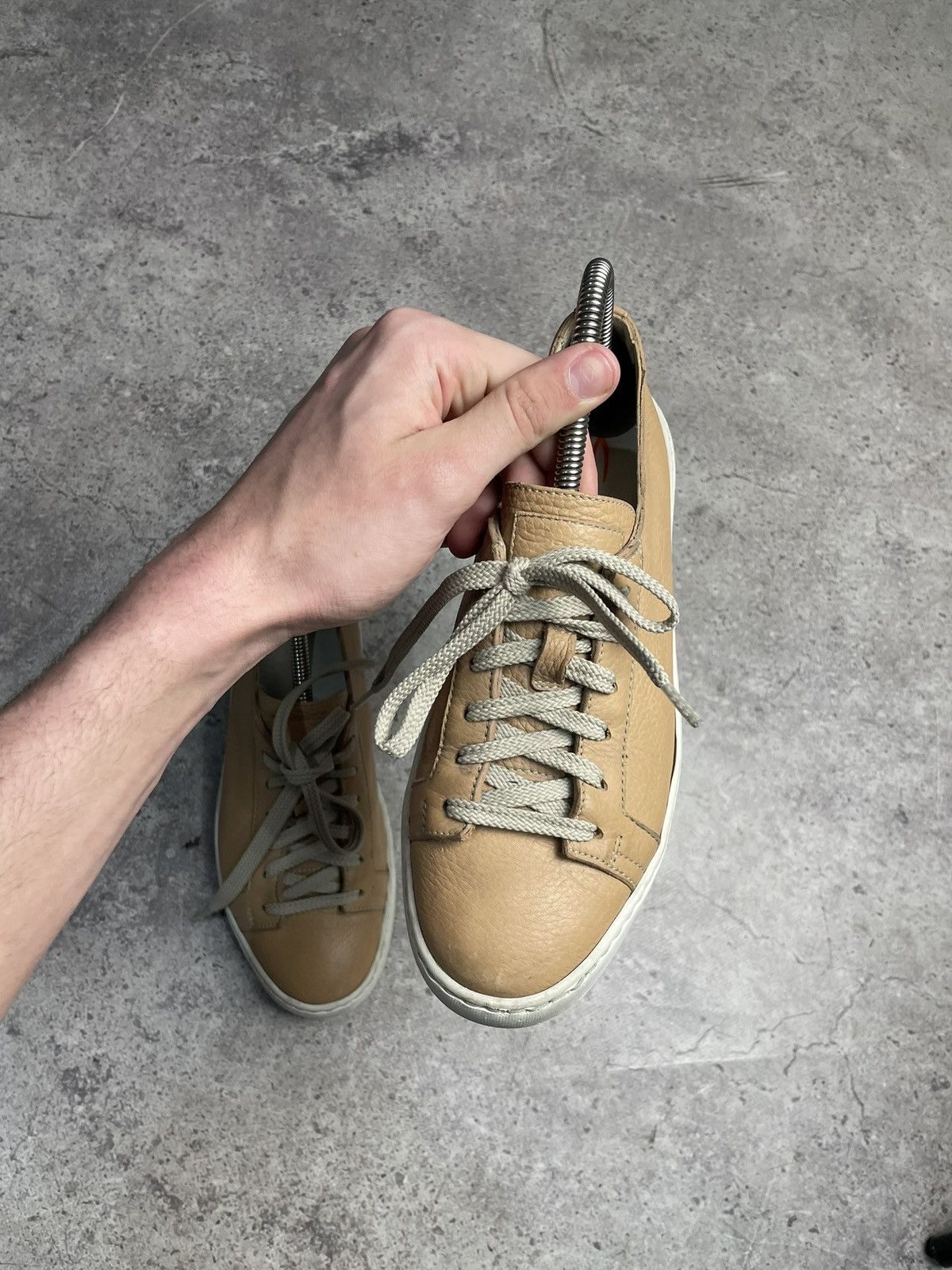 Santoni Santoni Leather Low Top shoes size EU37 Size US 7 / IT 37 - 6 Thumbnail