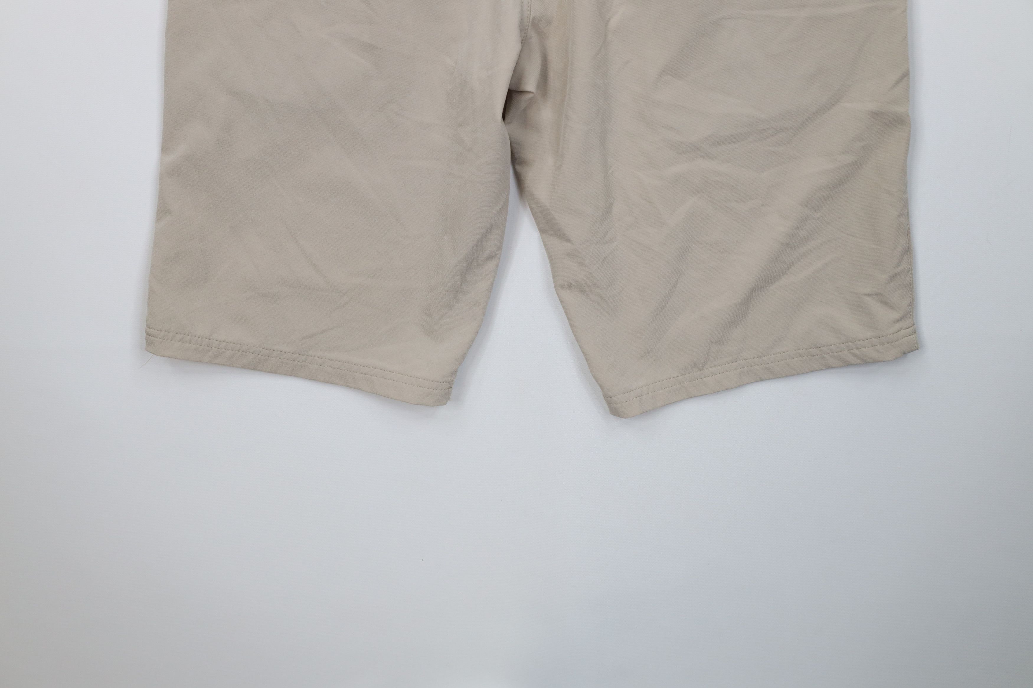 Oakley Vintage Oakley Logo Stretch Golf Golfing Shorts Beige Khaki Size US 30 / EU 46 - 13 Thumbnail