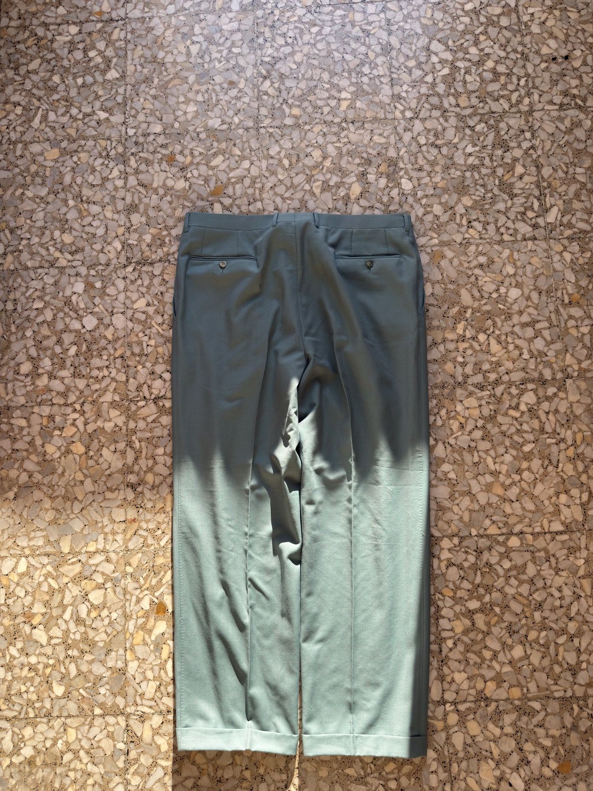 Canali Canali Pants Pure Virgin Wool Italy 56 Ocean Breeze Italy Size US 38 / EU 54 - 4 Thumbnail