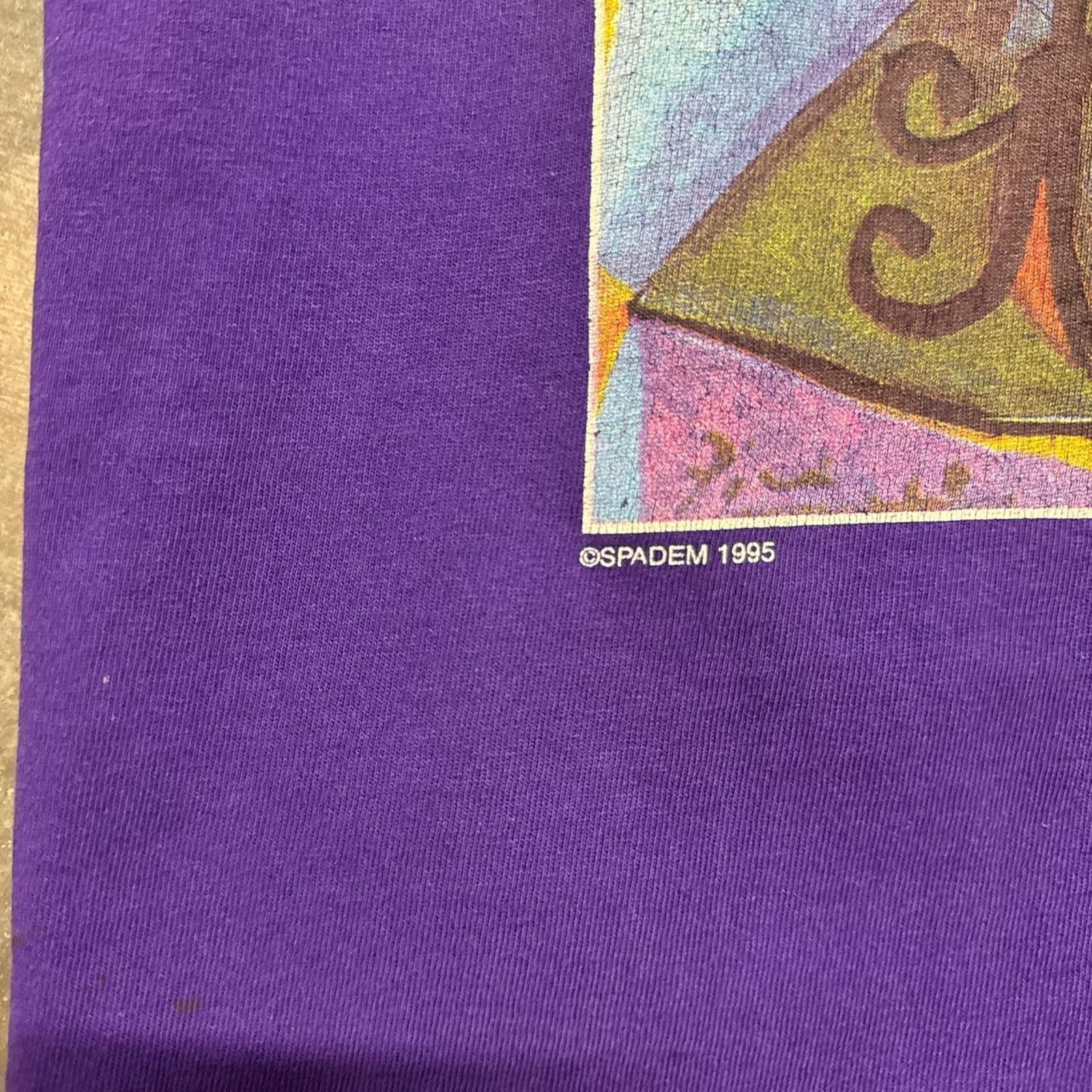 Japanese Brand × Vintage Vintage 90s Picasso Art Graphic T-Shirt Size US L / EU 52-54 / 3 - 7 Thumbnail
