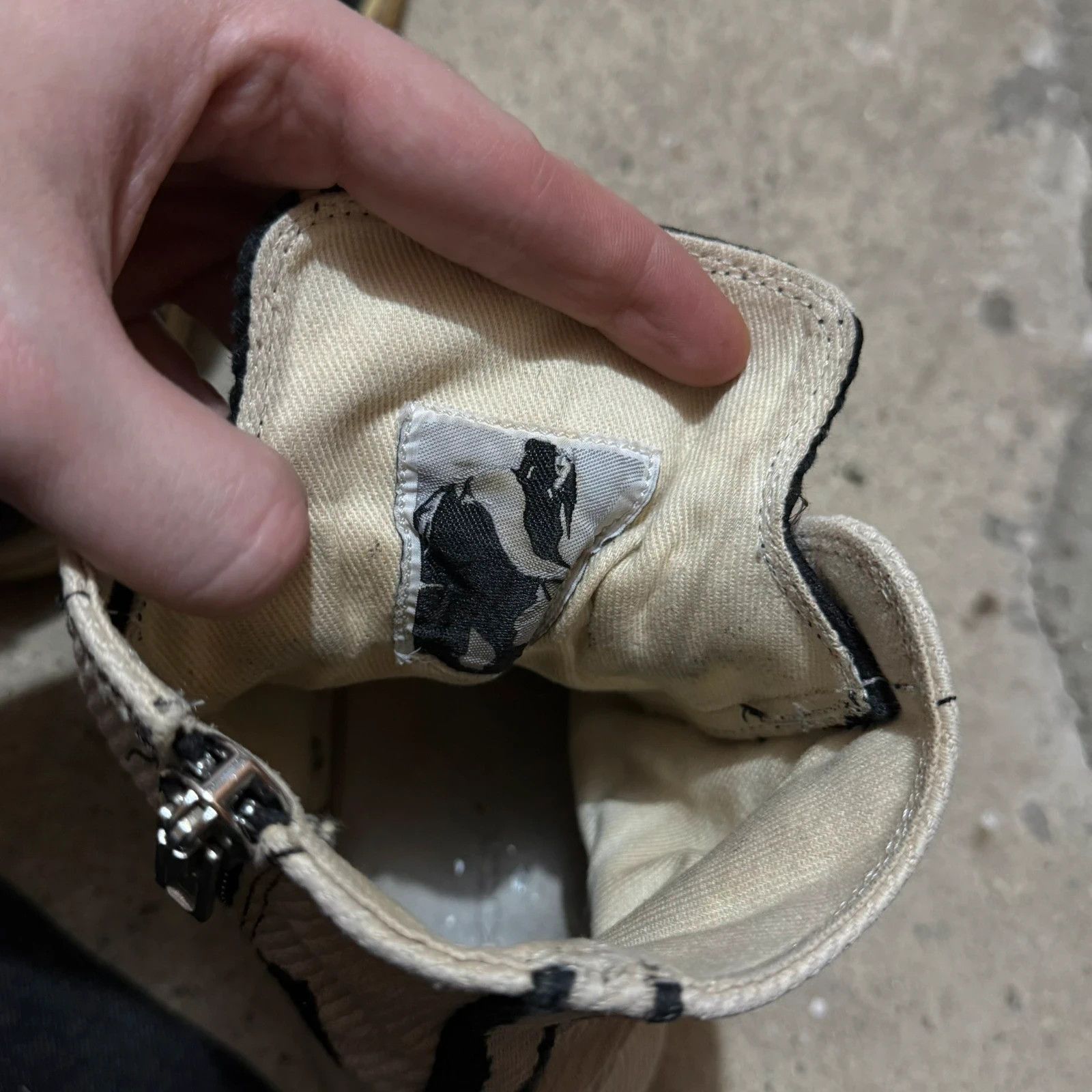 Rick Owens F/W 2016 Rick owens drkshdw vomit bleach ramones Size US 9 / IT 39 - 11 Thumbnail