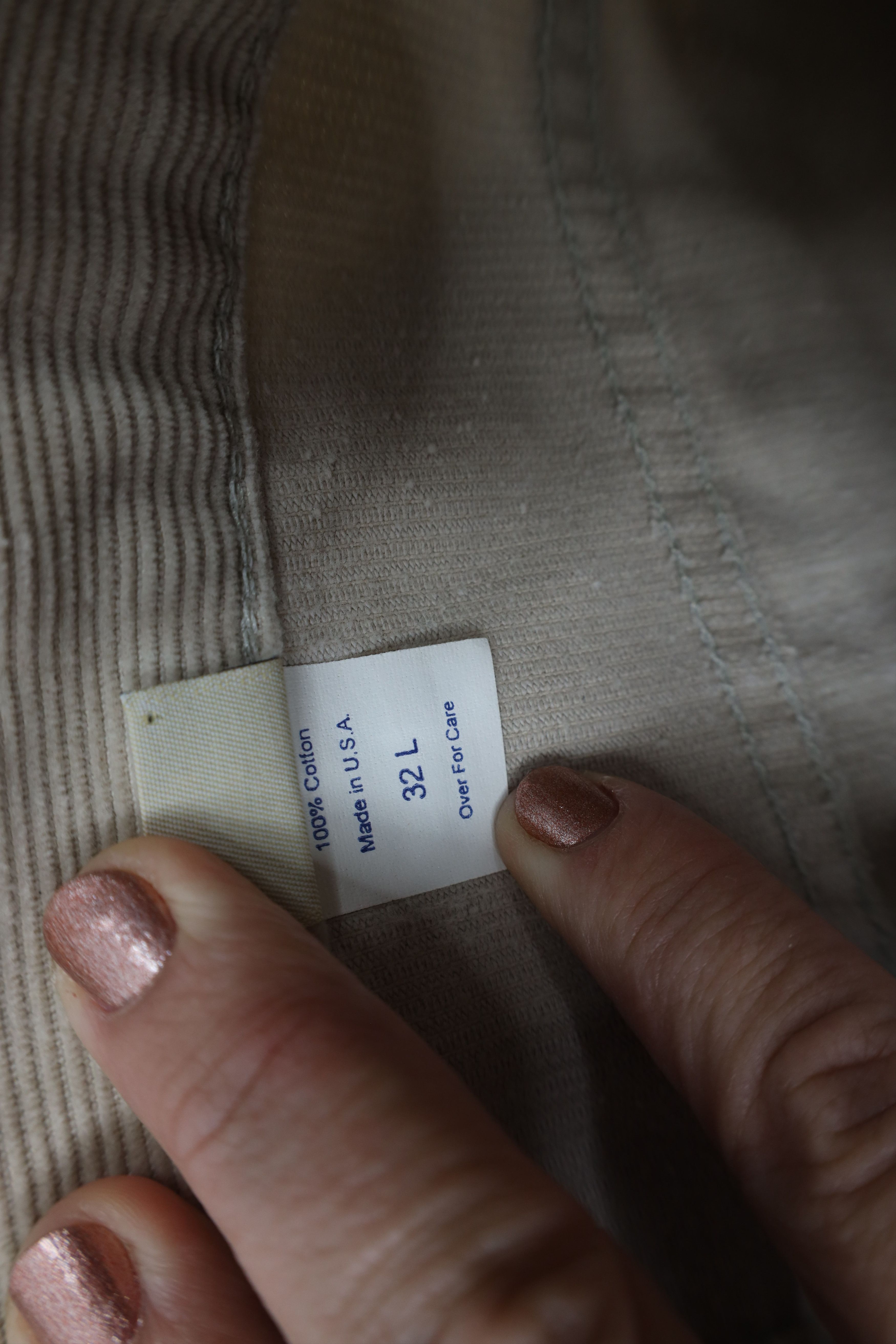 Abercrombie & Fitch Vintage 90s Abercrombie & Fitch Corduroy Pants Beige USA Size US 32 / EU 48 - 7 Thumbnail