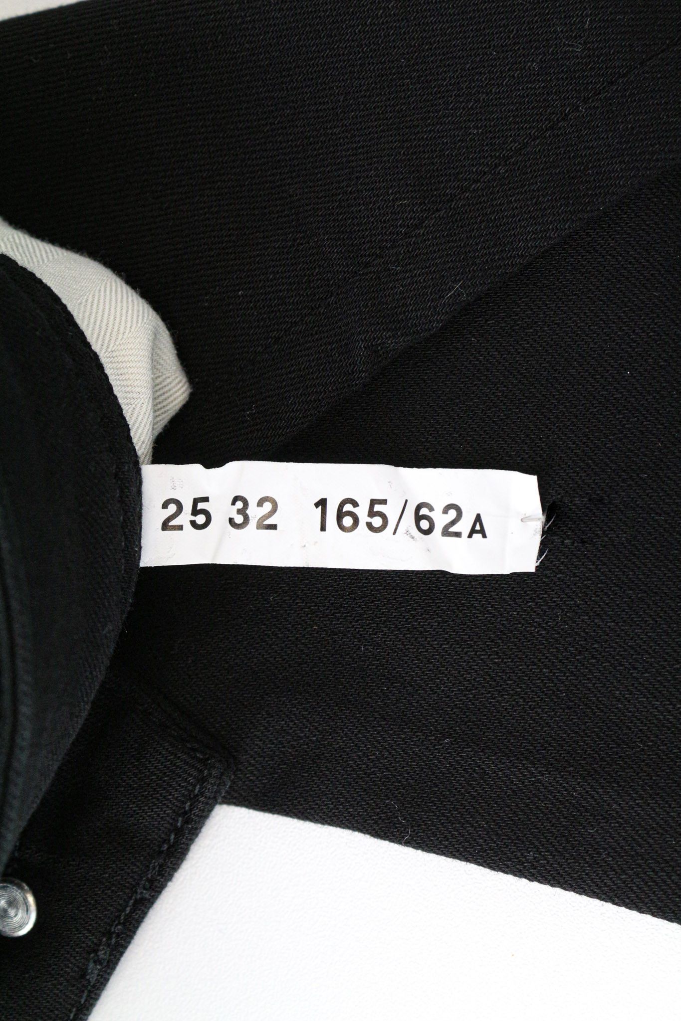 Acne Studios W25/L32 Black Denim Skinny Stretch Jeans 74594 Size 25" / US 0 / IT 36 - 5 Thumbnail