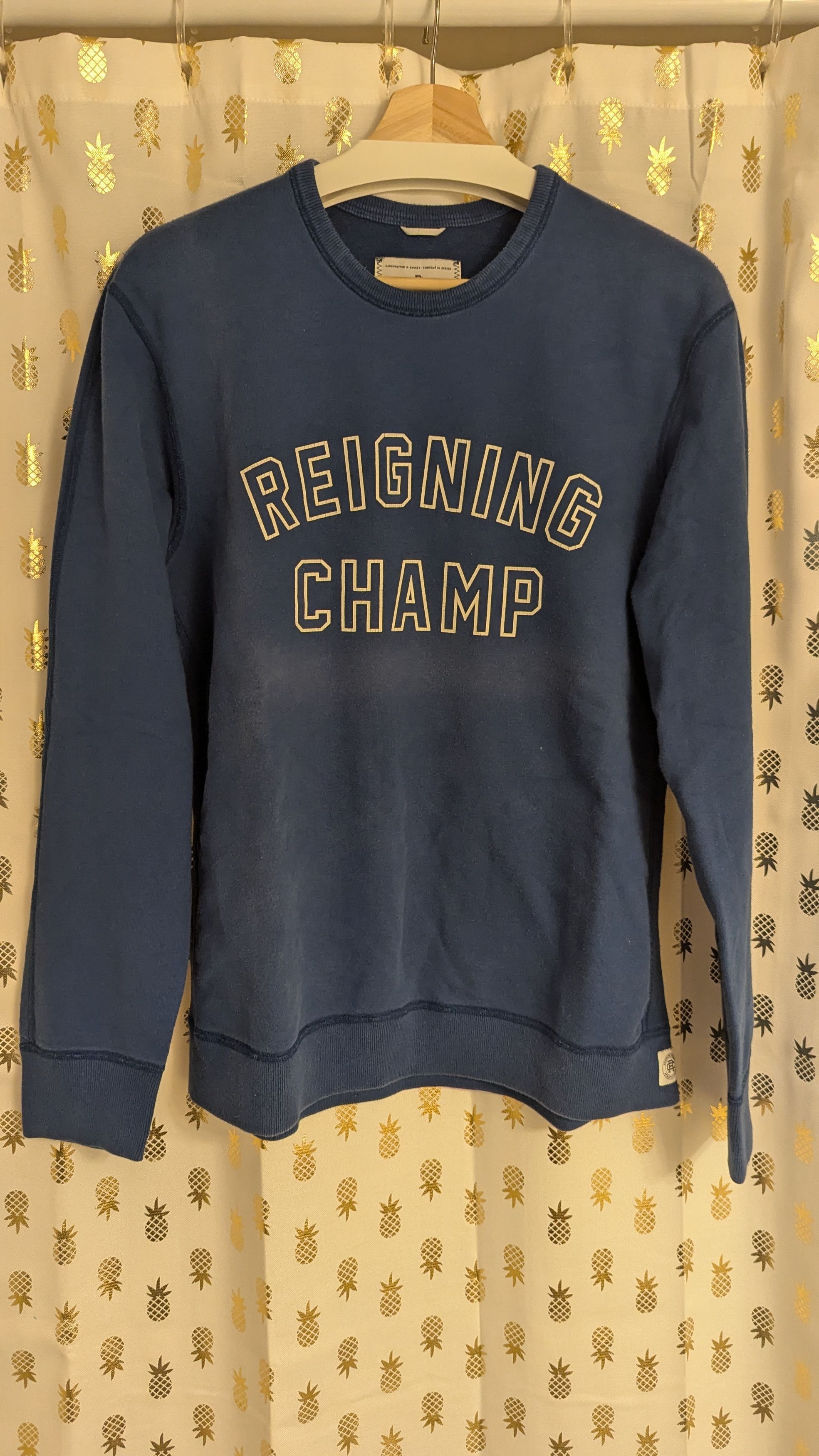Reigning Champ Classic Varsity Crewneck Mid Weight Terry Size US L / EU 52-54 / 3 - 1 Thumbnail
