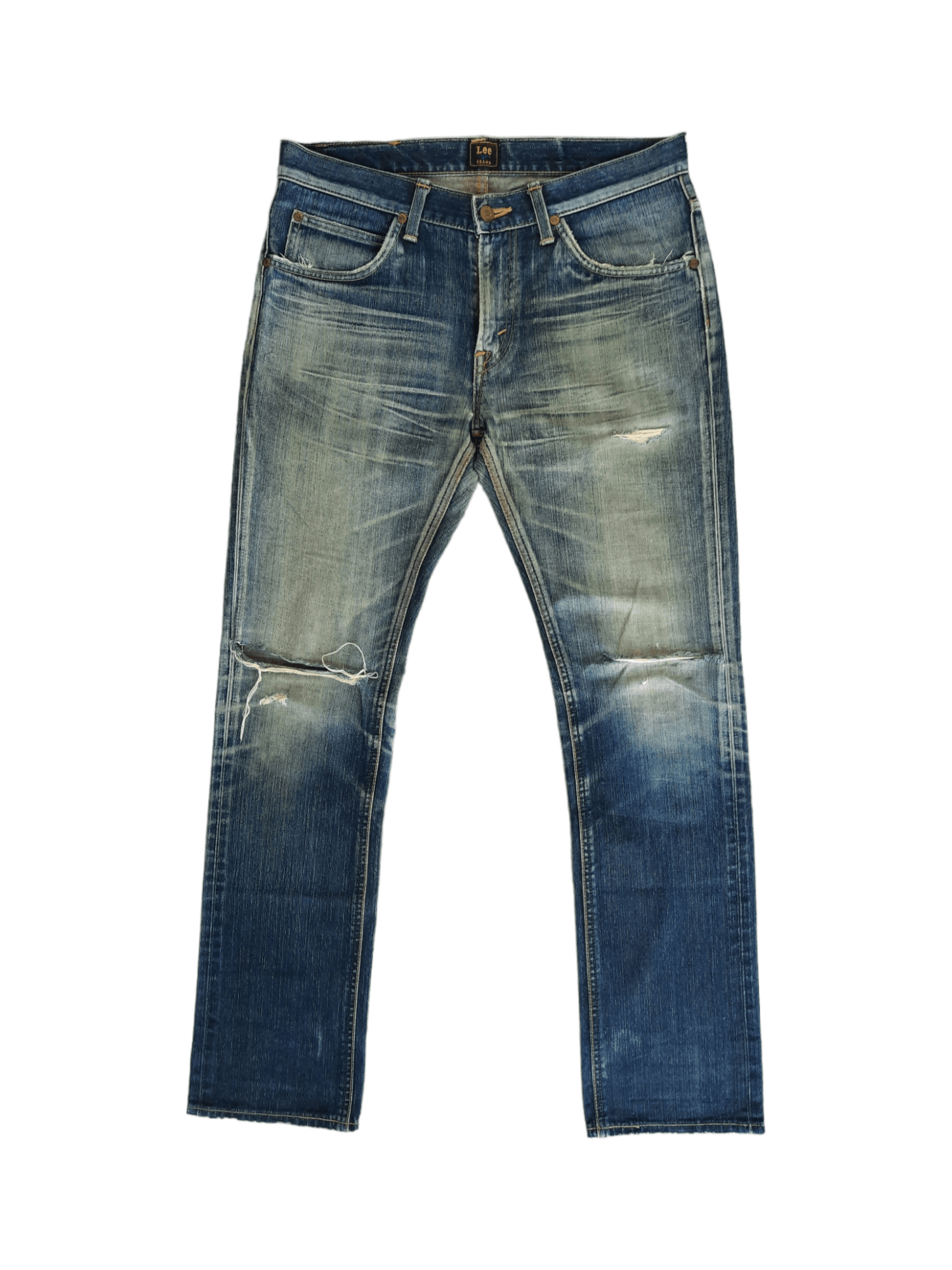 🔥Lee riders x beams rock style stonewash denim jeans