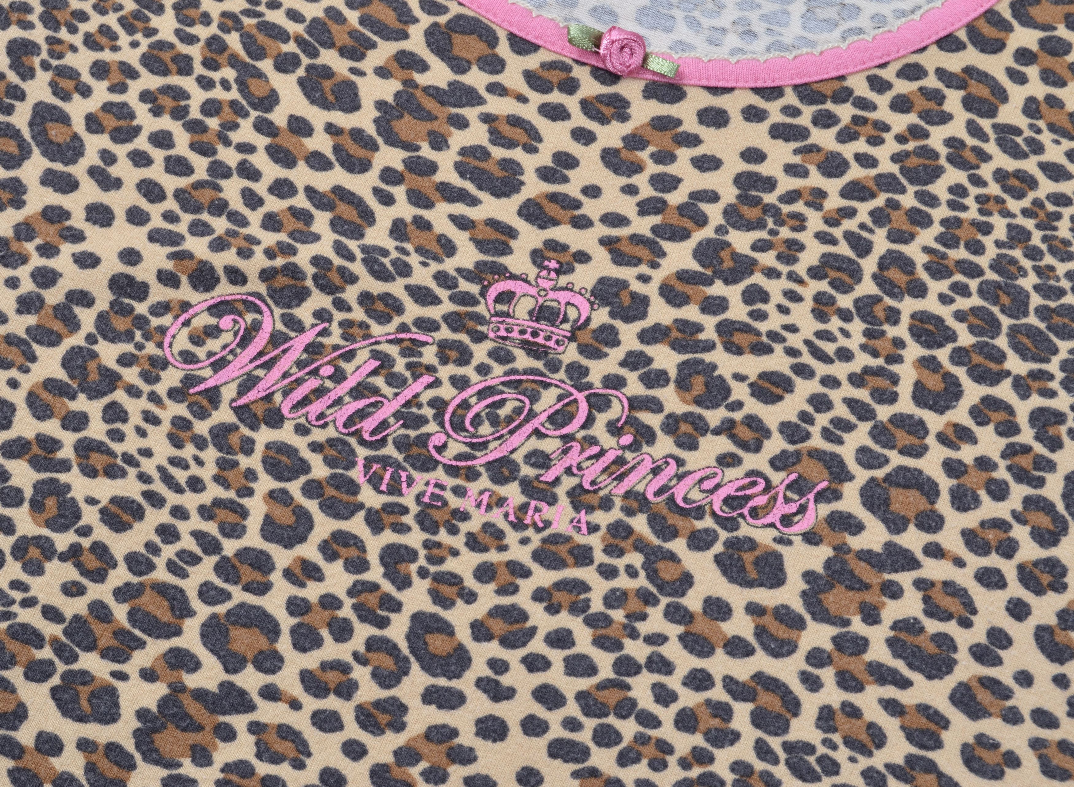 Other Vive Maria Leopard Print Wild Princess Mini Sleep Dress Size M / US 6-8 / IT 42-44 - 3 Thumbnail
