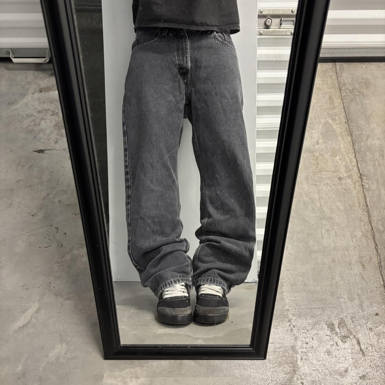 Vintage Crazy Vintage Y2K/2000s Grunge Faded Black Streetwear Denim Jeans! 32x30 Size US 32 / EU 48 - 1 Thumbnail