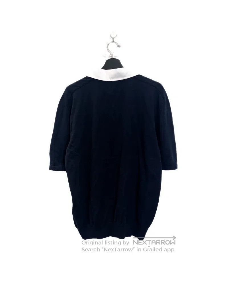 Louis Vuitton Louis Vuitton Pearl button embroidered monogram short slee Size US L / EU 52-54 / 3 - 2 Thumbnail