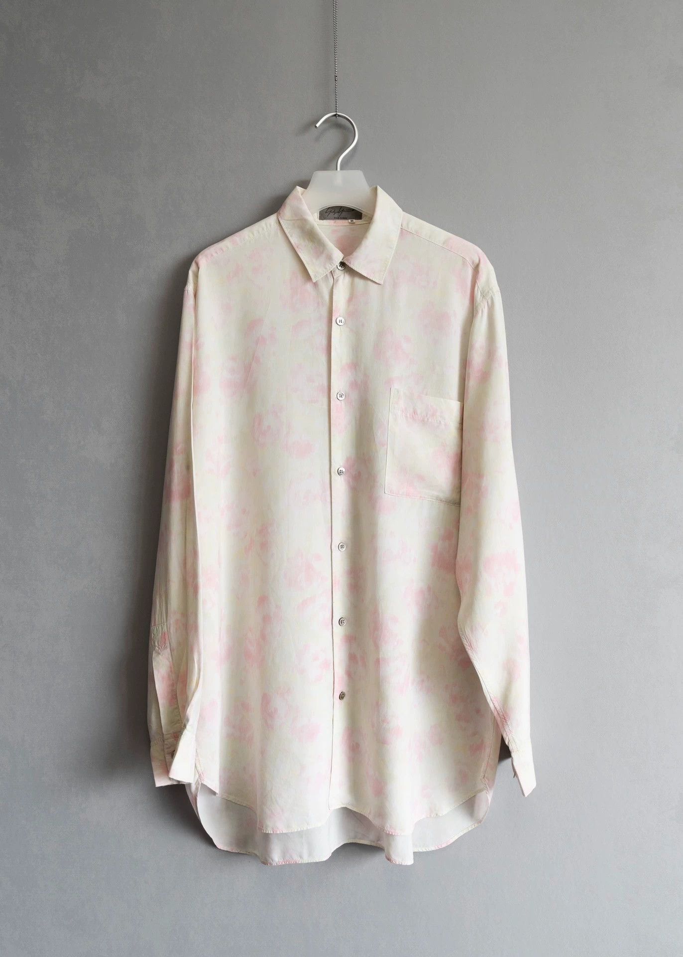 Yohji Yamamoto Yohji Yamamoto 91AW Sumi-e Floral Shirt M Size US M / EU 48-50 / 2 - 1 Thumbnail