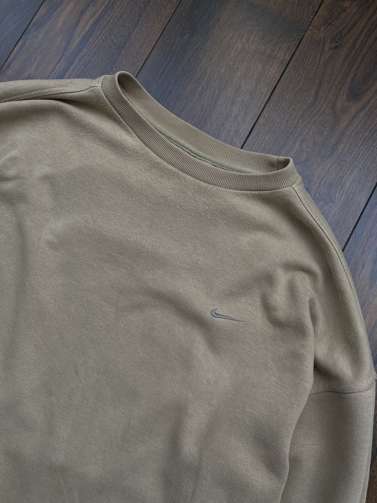 Nike Vintage Nike Brown Spell Out Sweatshirt USA Size US XXL / EU 58 / 5 - 3 Thumbnail