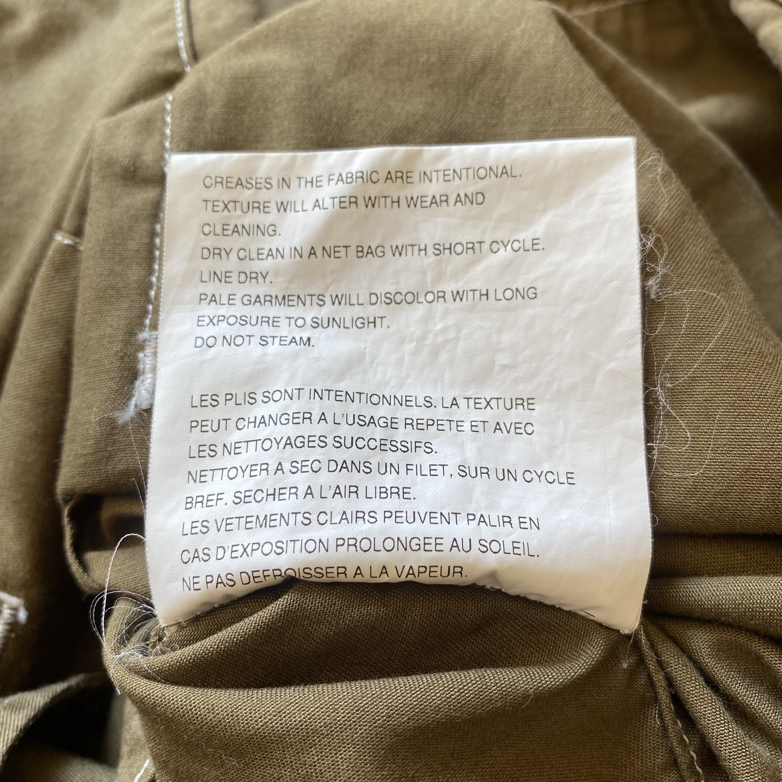 Comme des Garcons × Comme des Garcons Homme Comme des Garçons Homme 2003 Green Chore Coat Size US S / EU 44-46 / 1 - 13 Thumbnail