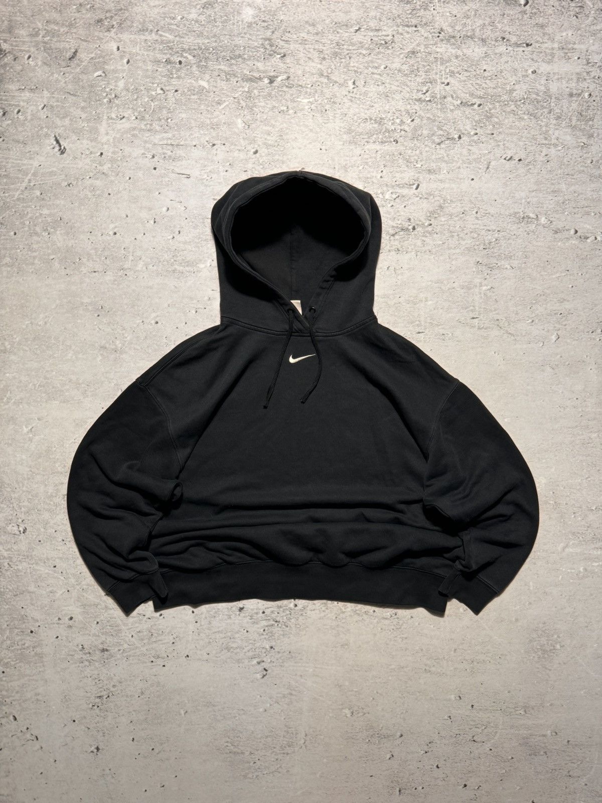 Nike × Vintage NIKE VINTAGE CENTER LOGO OVERSIZE BOXY HOODIE Size US L / EU 52-54 / 3 - 1 Thumbnail