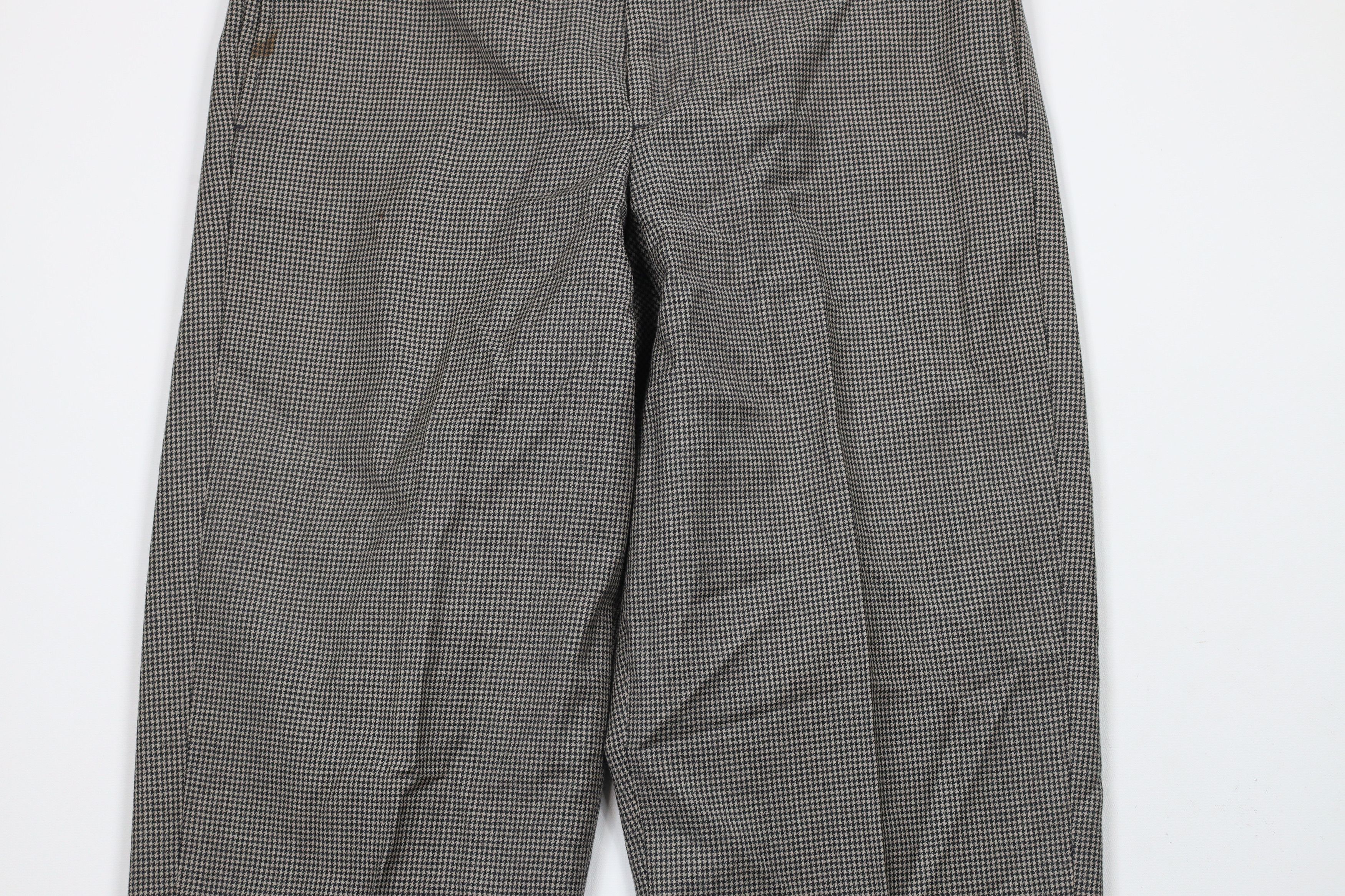 Eddie Bauer × Vintage Vintage 90s Eddie Bauer Houndstooth Chino Pants Trousers Size US 30 / EU 46 - 3 Thumbnail