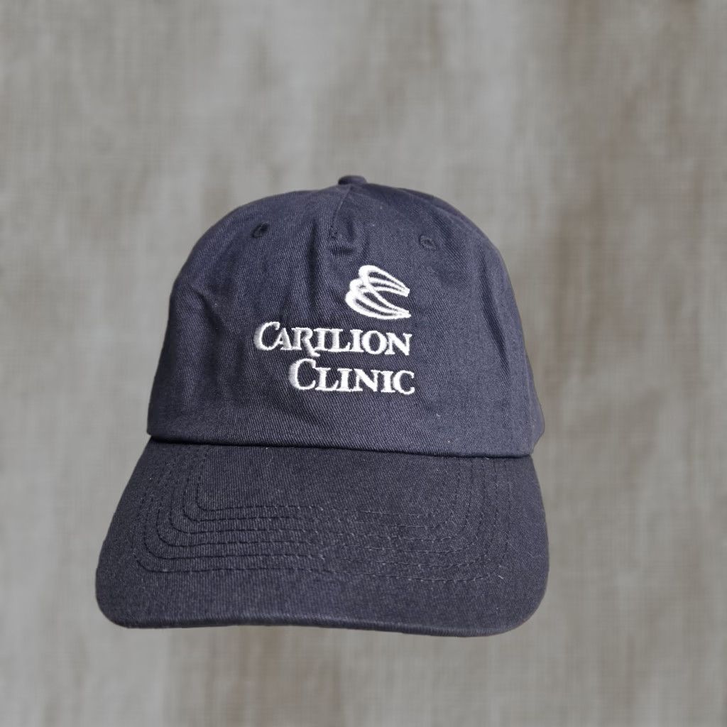 Vintage VINTAGE Carilion Clinic Baseball Hat Cap Gray One Size Men Strapback Hat Gray MLB Style Baseball Cap Mens Size ONE SIZE - 1 Thumbnail