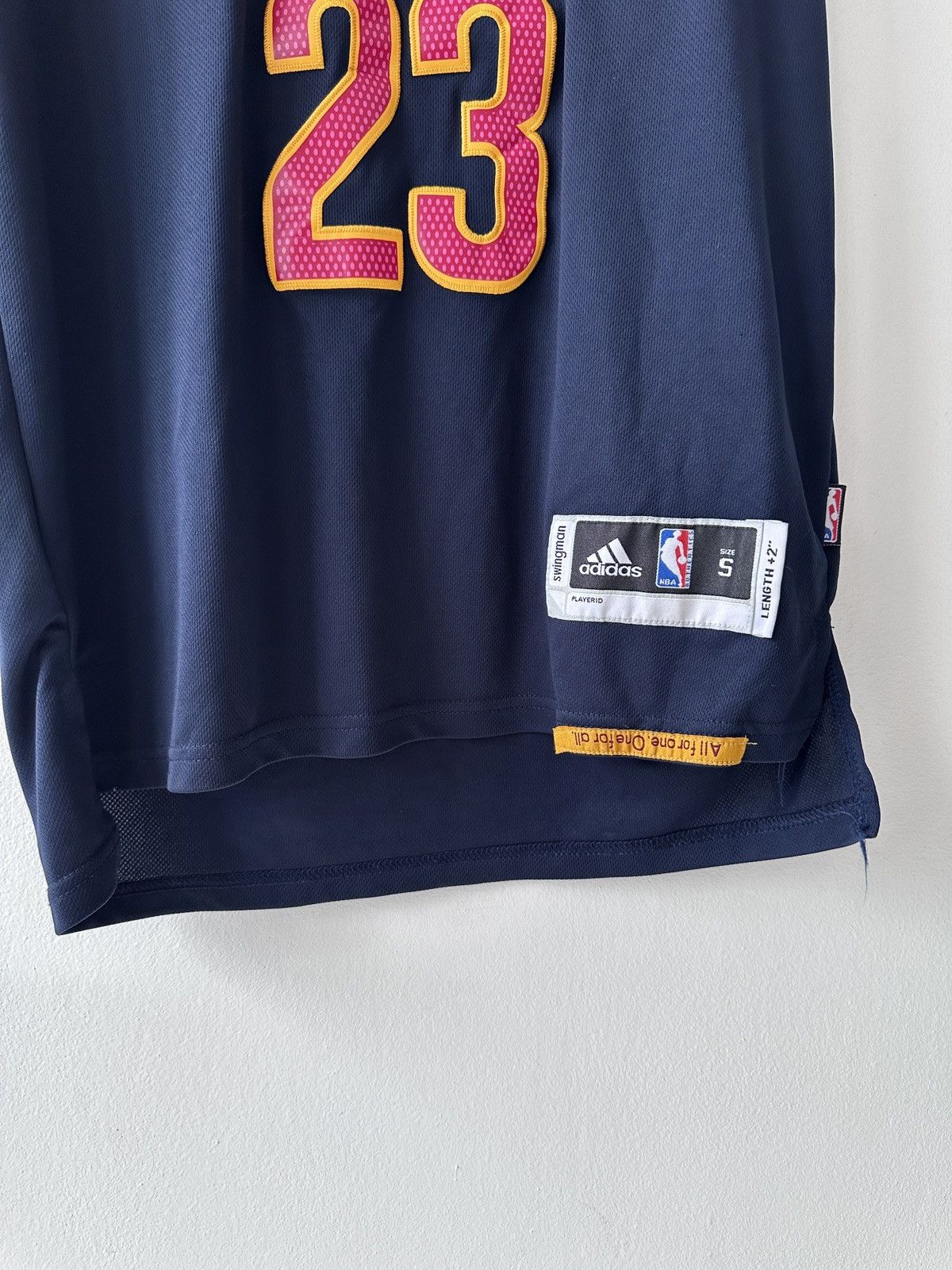 Adidas × NBA LeBron JAMES 23 Cleveland Cavaliers Adidas NBA JERSEY Size US S / EU 44-46 / 1 - 3 Thumbnail