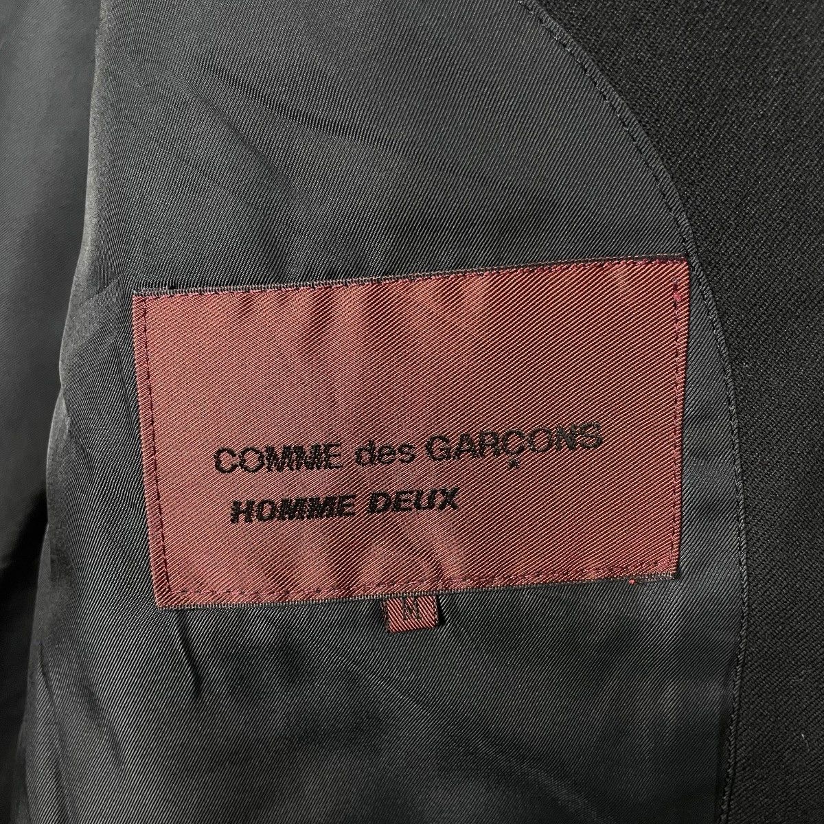 Comme des Garcons Homme Deux Vtg AD1988 Comme Des Garcons Homme Deux Wool Overcoat Size US M / EU 48-50 / 2 - 16 Thumbnail