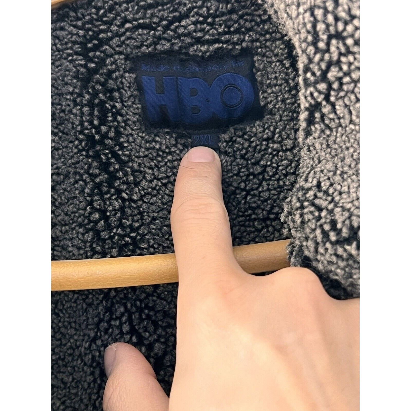 Other HBO Max Series Blue Suede Fleece Lined Coat Mens Size 2XL Size US XXL / EU 58 / 5 - 6 Thumbnail