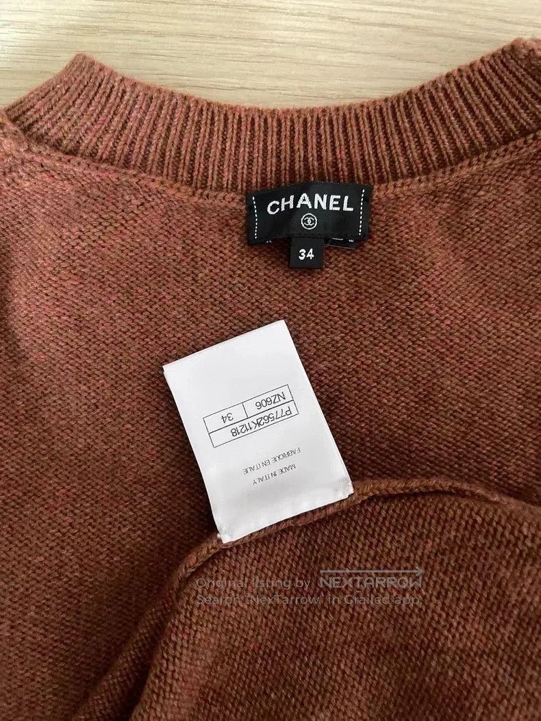 Chanel Chanel 2024 Fall Knit Sweater with Embroidery. Size US XS / EU 42 / 0 - 3 Thumbnail