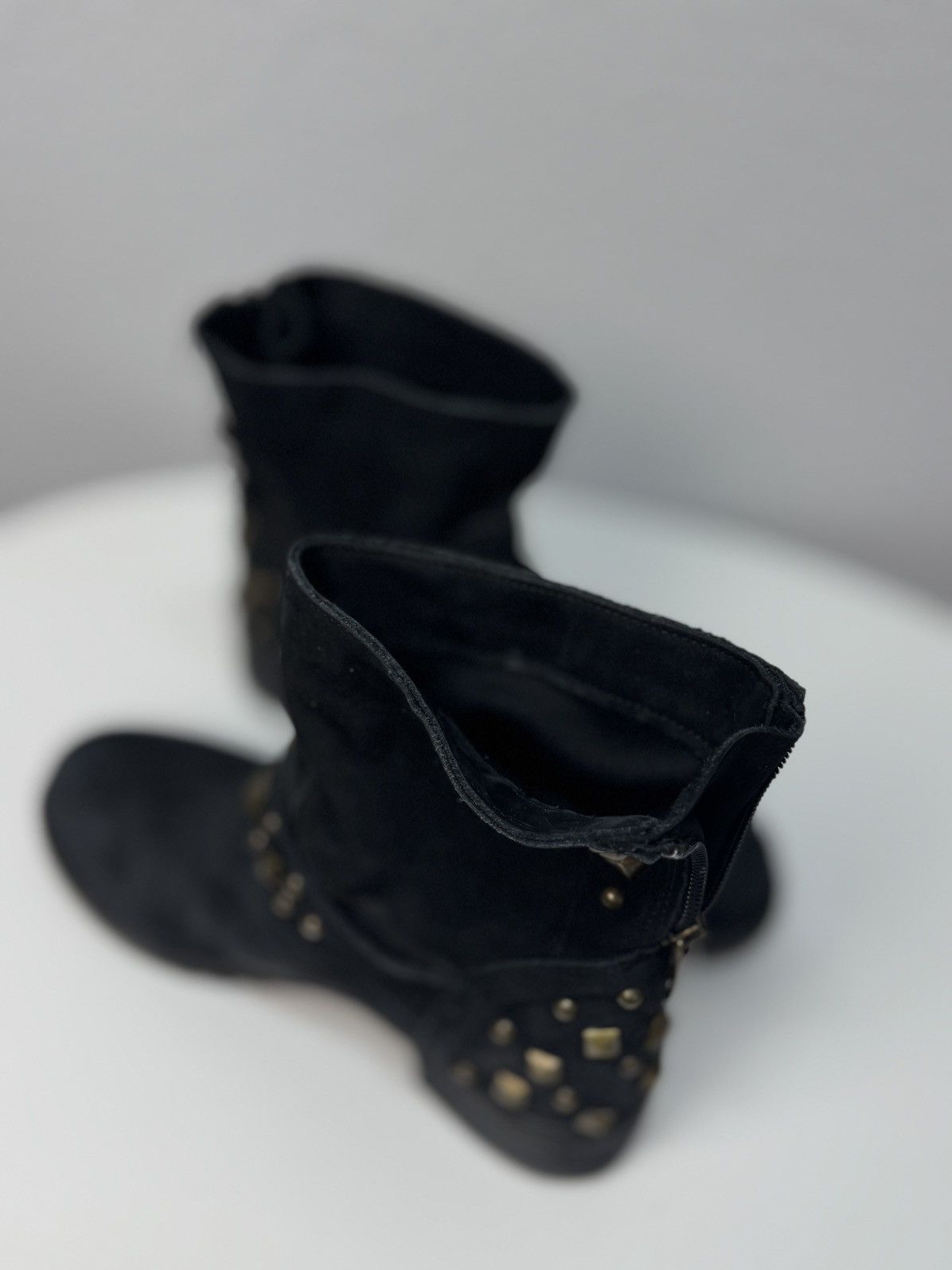 A.S.98 Vintage A.S. 98 leather Western boots ankle Margiela Prada Size US 8 / IT 38 - 15 Thumbnail